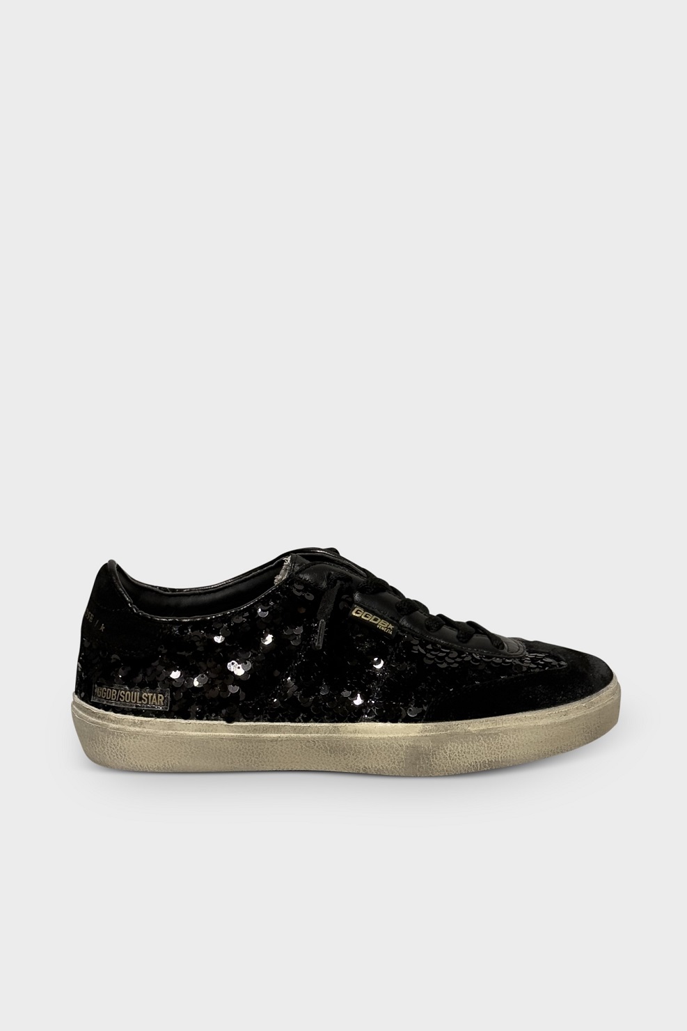 GOLDEN GOOSE Soul-Star Paillettes in Black