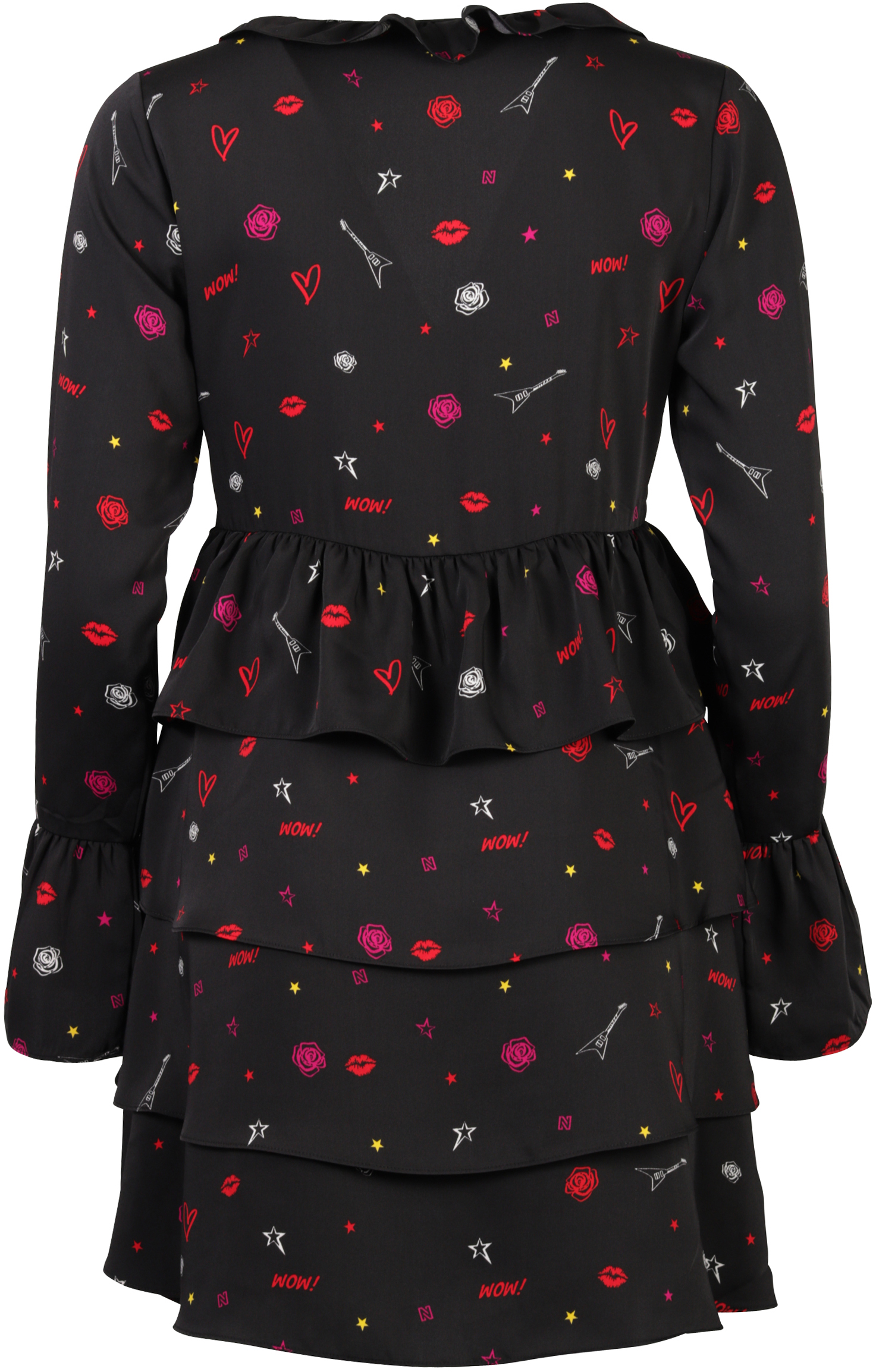 nikkie kleid gemustert/ bicolor 34