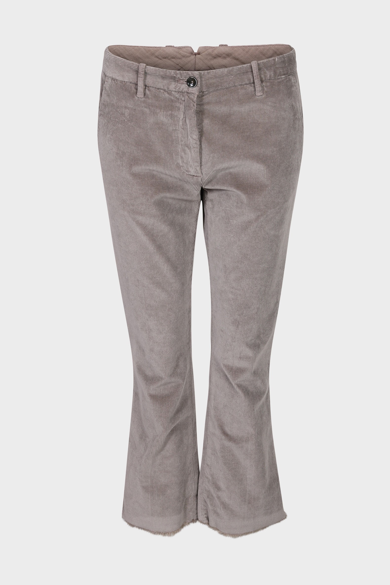 NINE:INTHE:MORNING Light Corduroy Pant Rome in Ivory NINE:INTHE:MORNING Light Corduroy Pant Rome in Ivory