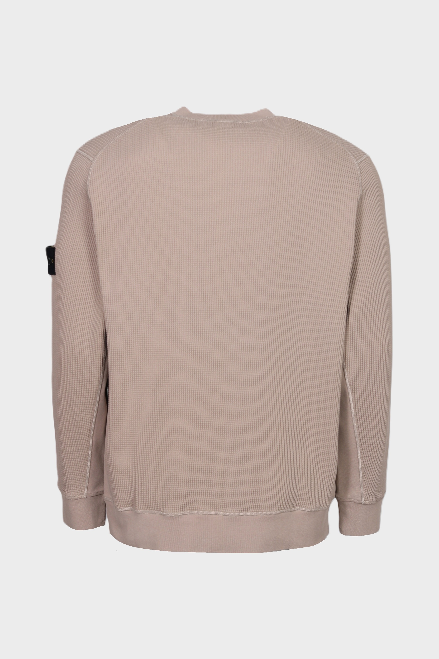 STONE ISLAND Waffle Sweatshirt in Beige