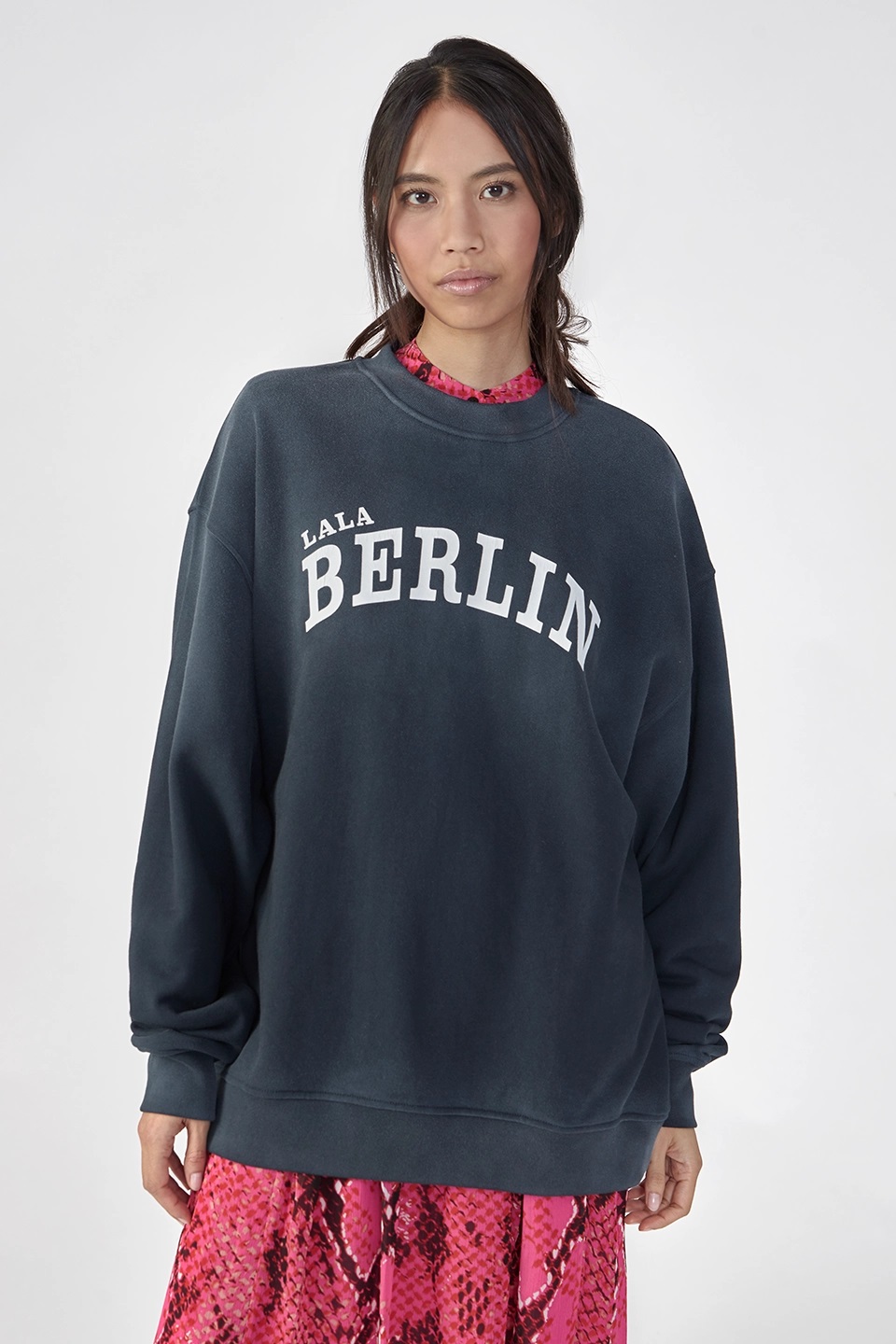 LALA BERLIN Sweatshirt in Foggy Grey L