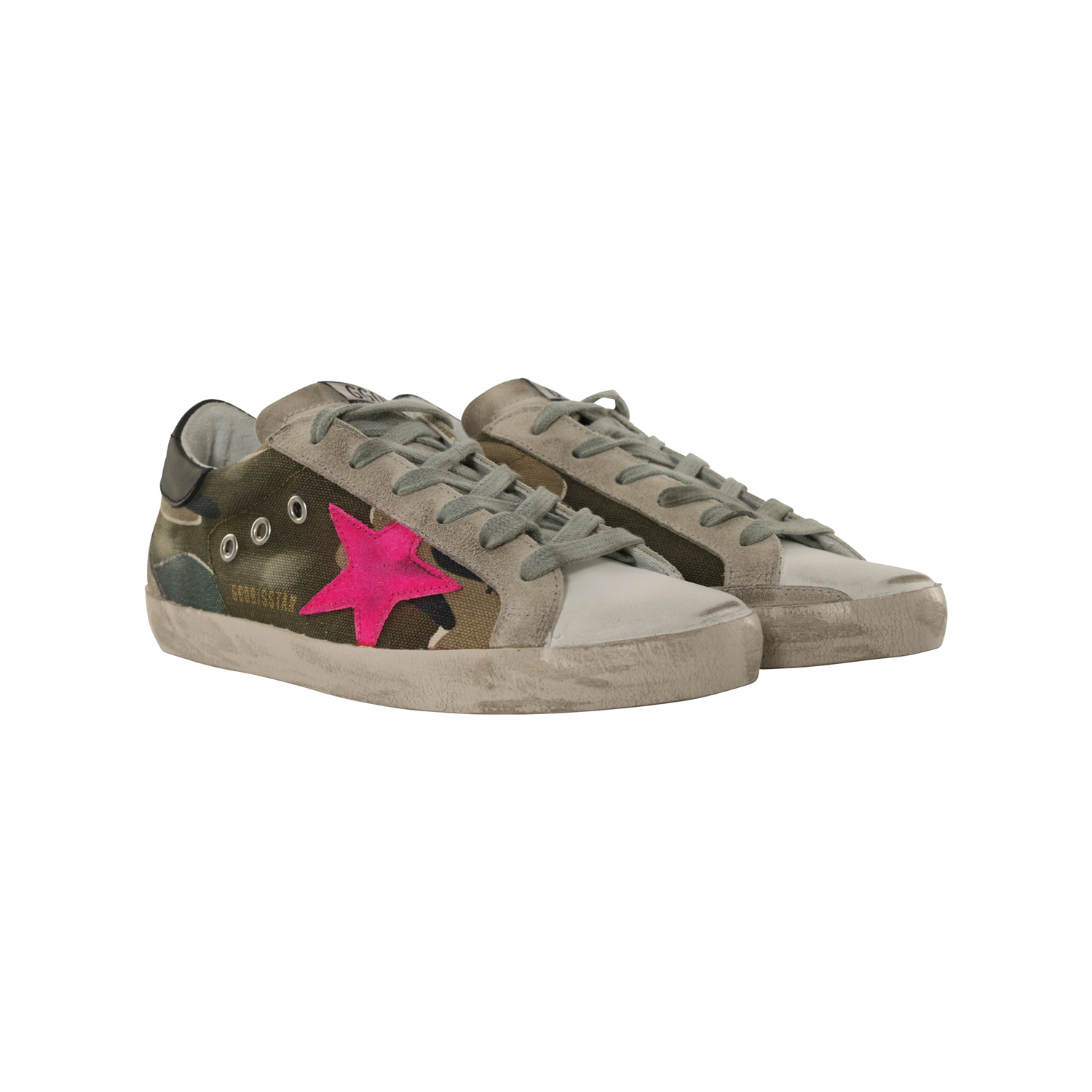 Golden Goose Sneaker Superstar Camo/Fuxia 36