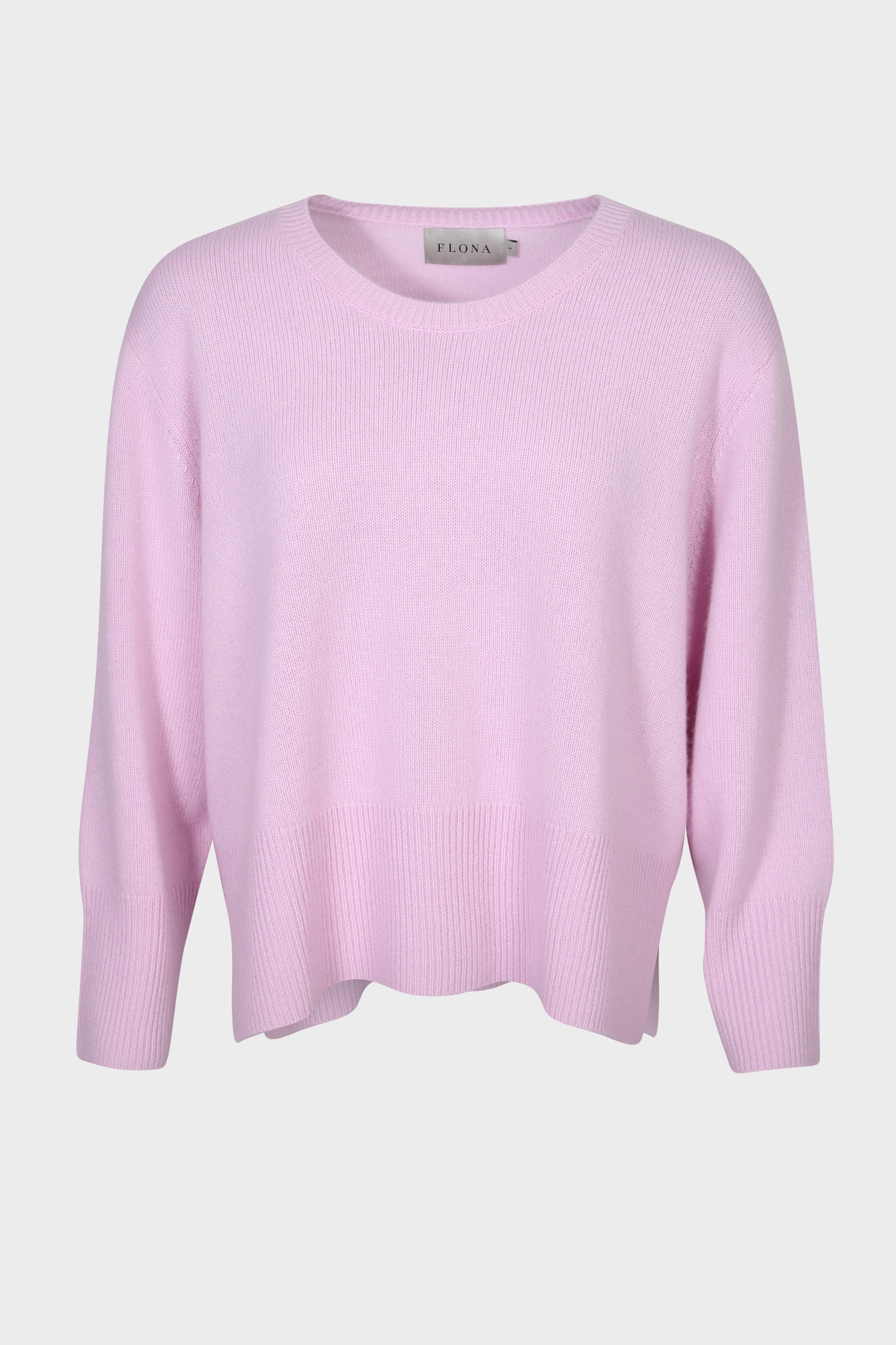 FLONA Cashmere Sweater in Pink M