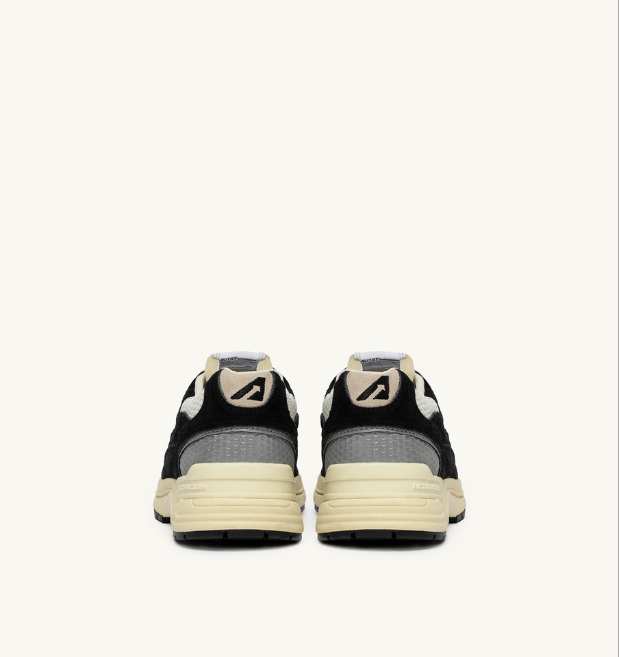 AUTRY ACTION SHOES Hyperway in Suede/Mesh/Black/Silver 47