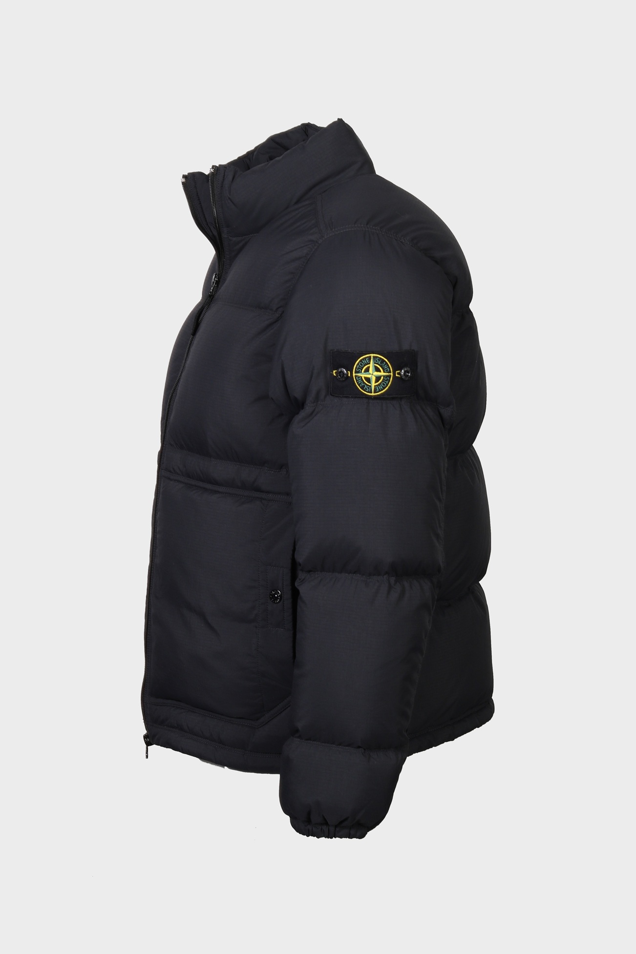 STONE ISLAND Matt Ripstop Cordura® Down Jacket in Black