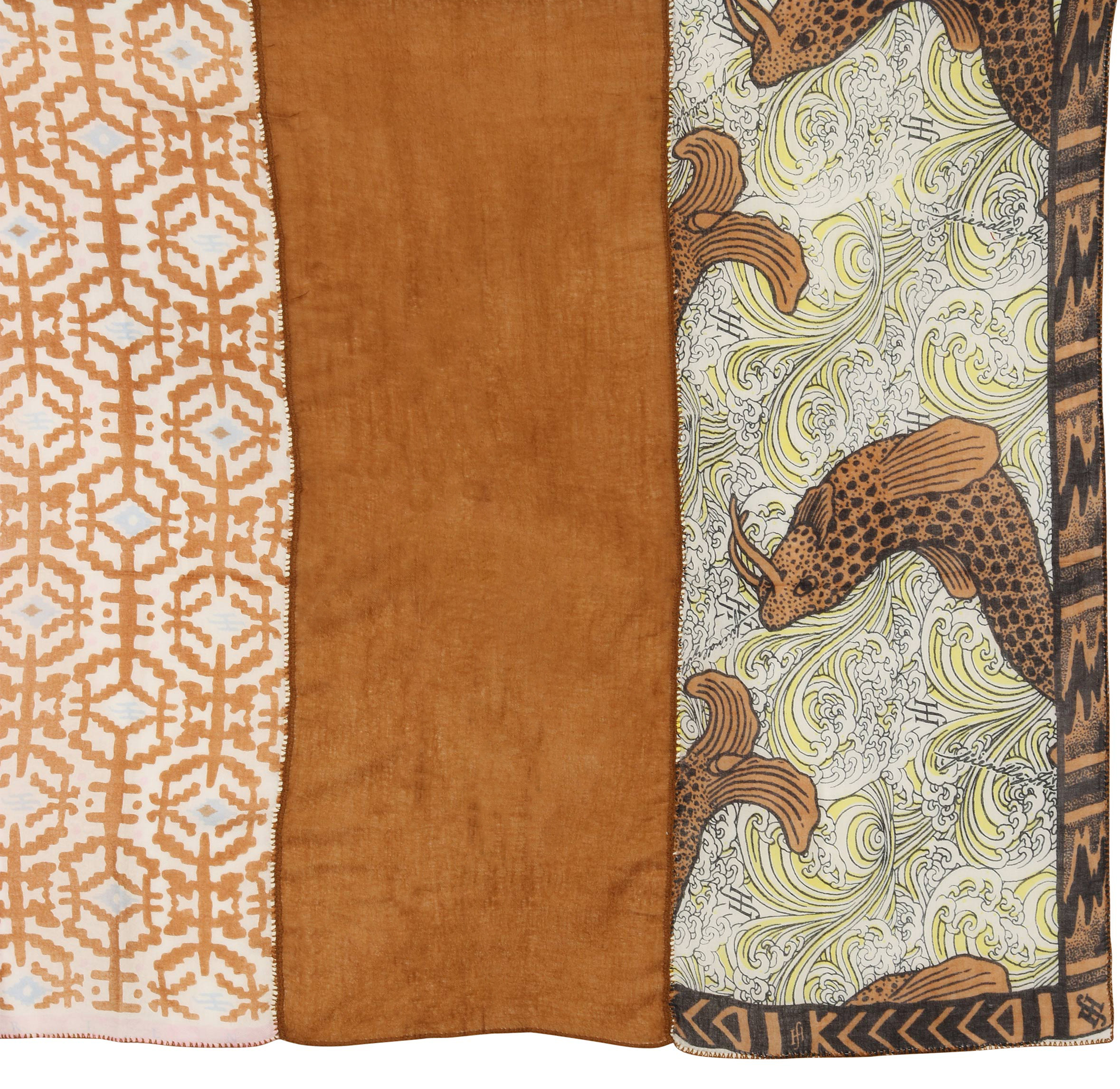 Friendly Hunting Patch Scarf Multicolour