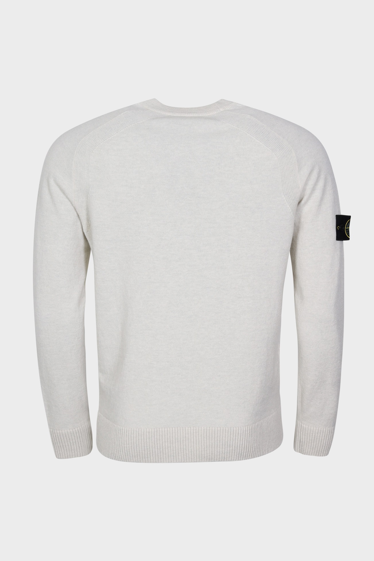 STONE ISLAND Knit Pullover in Heather Light Beige