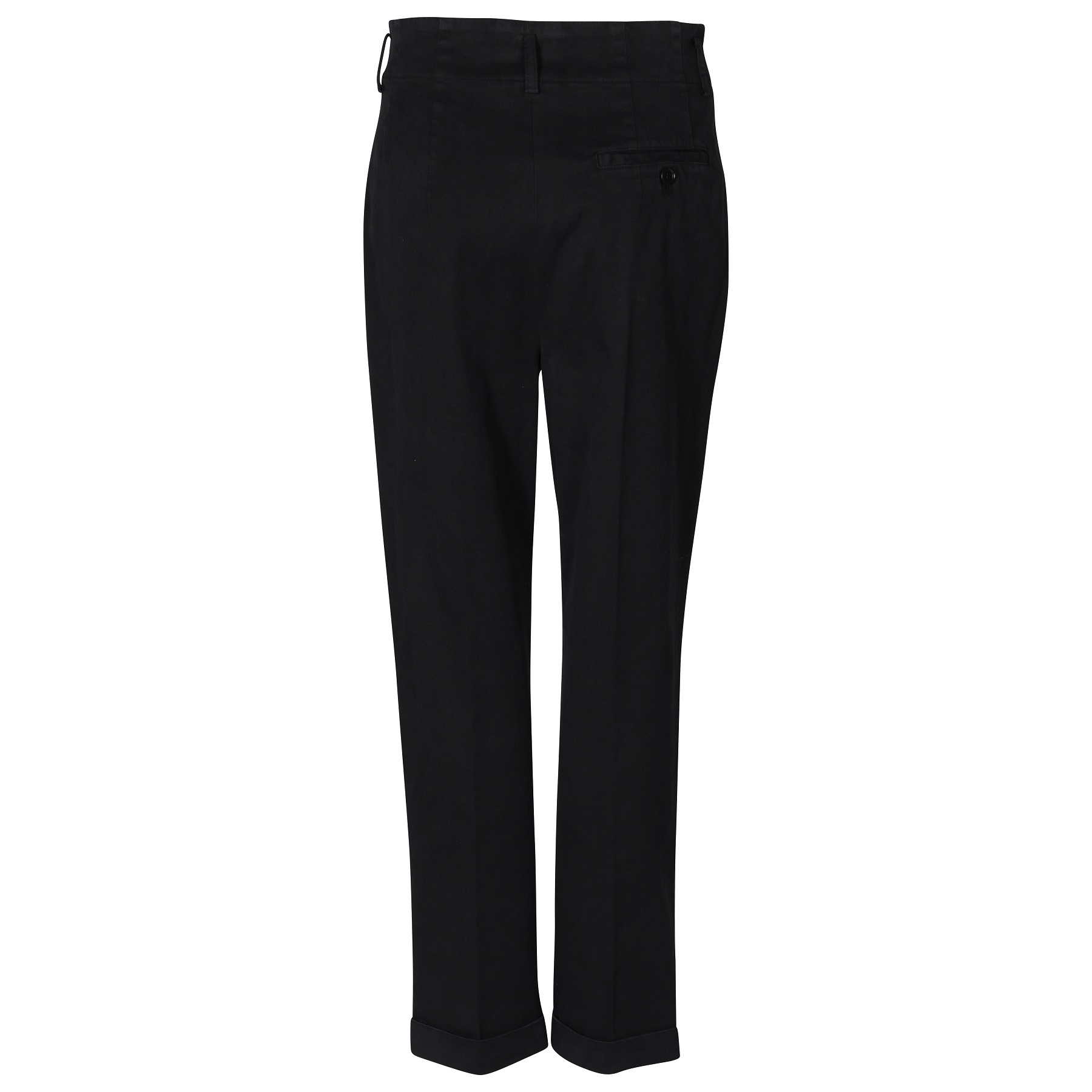 ASPESI Cotton Pant in Black IT38 / DE32