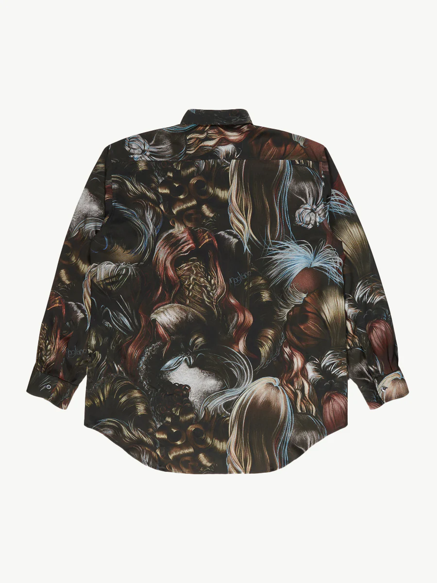 MAGLIANO Viscose Shirt in Brown Mix
