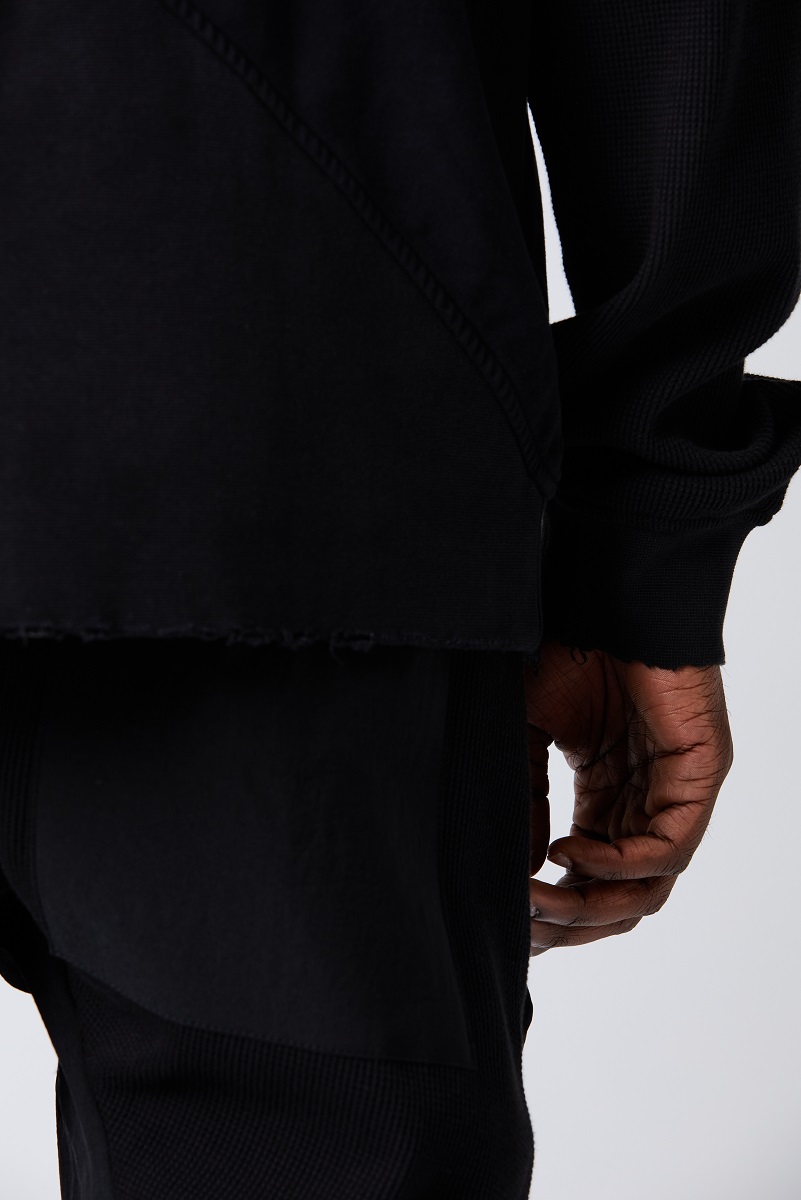 Thom Krom Sweatshirt in Black