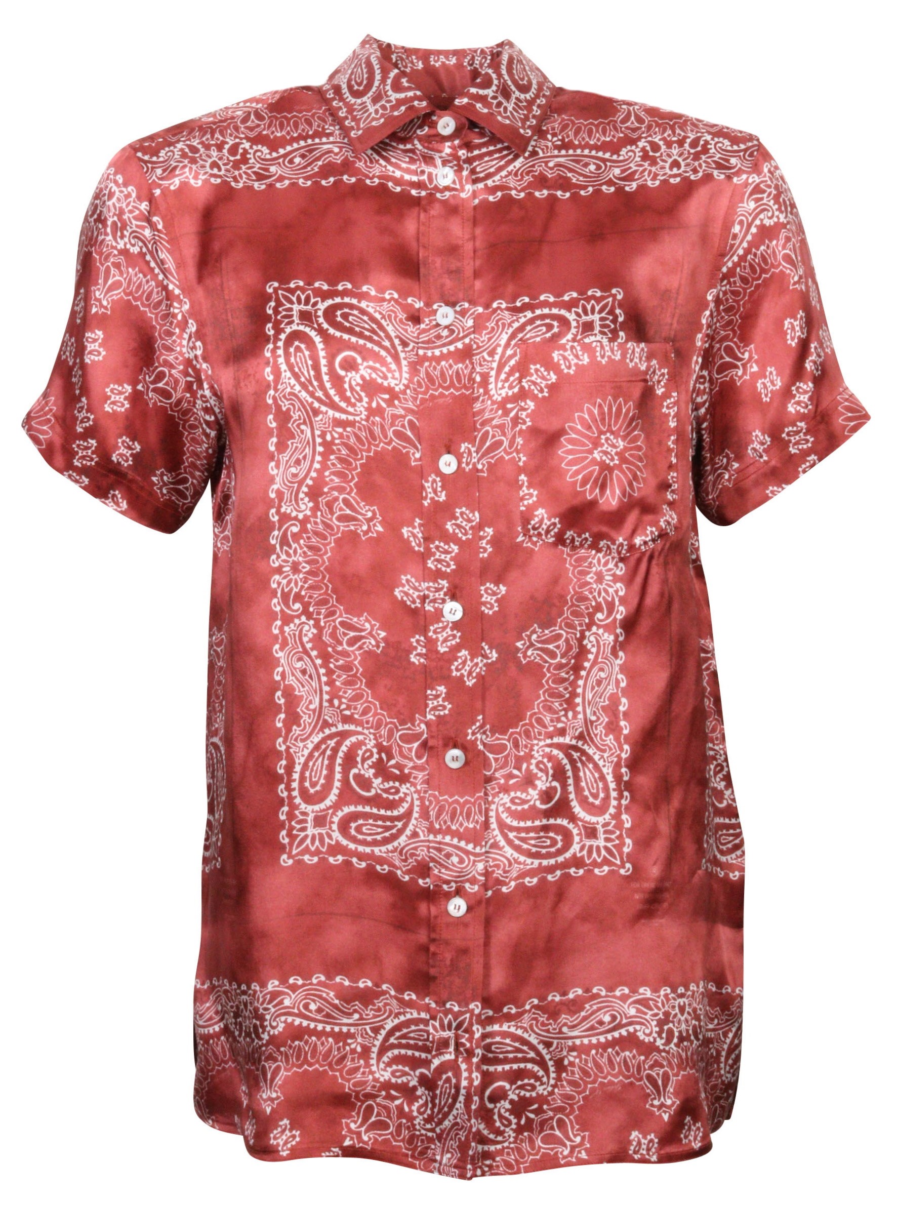 Golden Goose Pijiama Shirt Clarissa Rusty Printed
