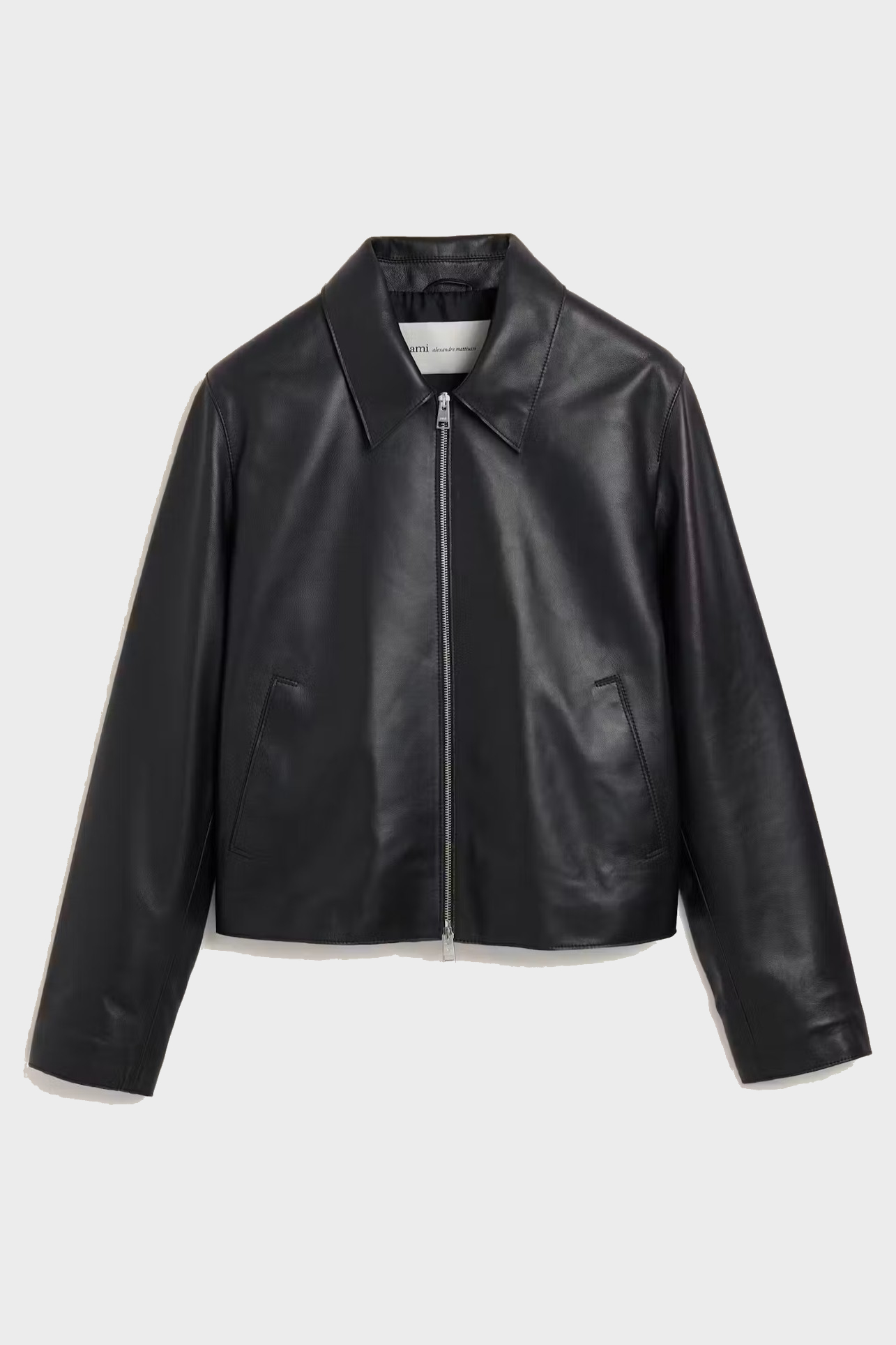 AMI PARIS Leatherjacket in Black