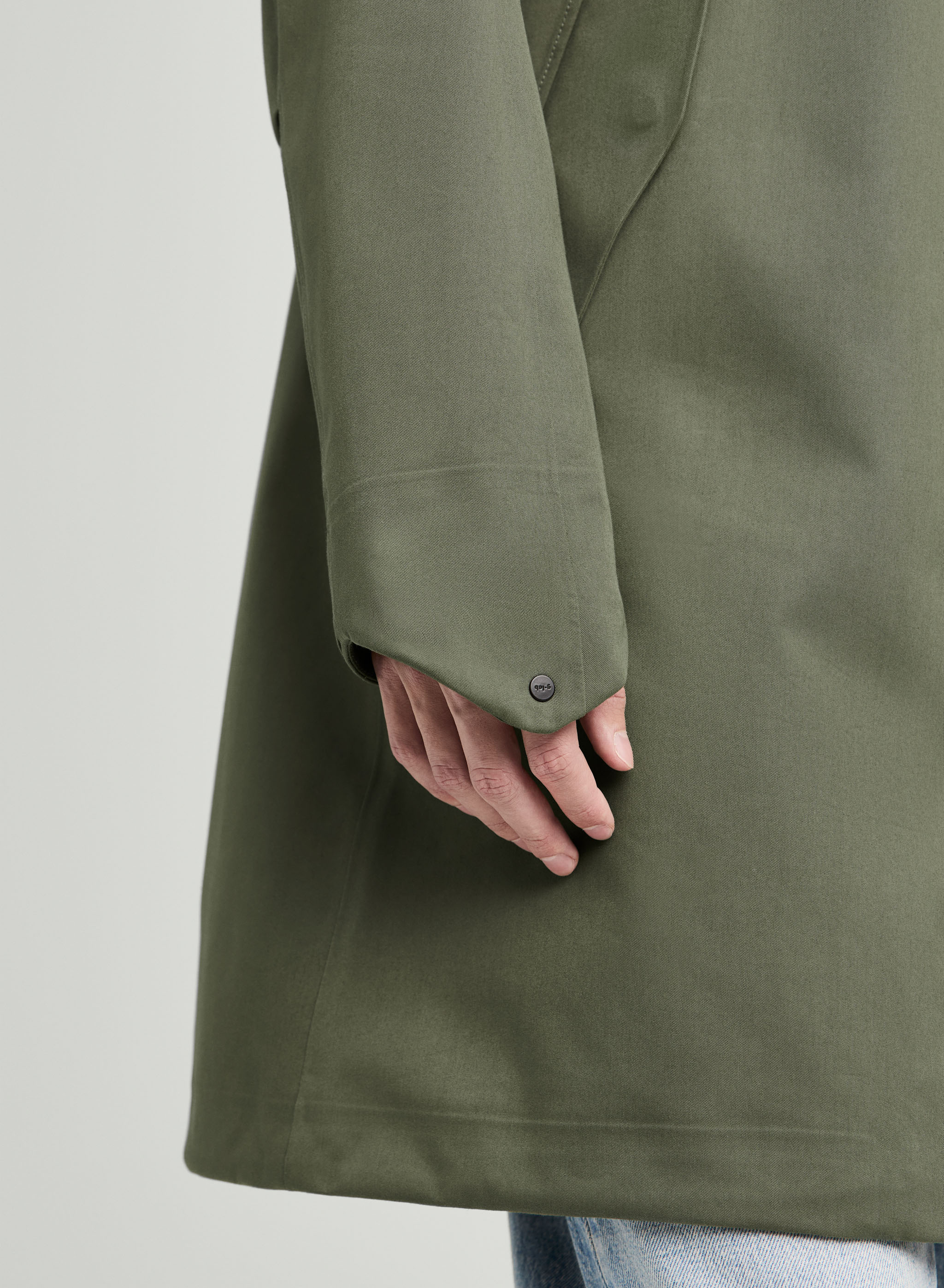 G-Lab Soho Coat in Olive Grey XL