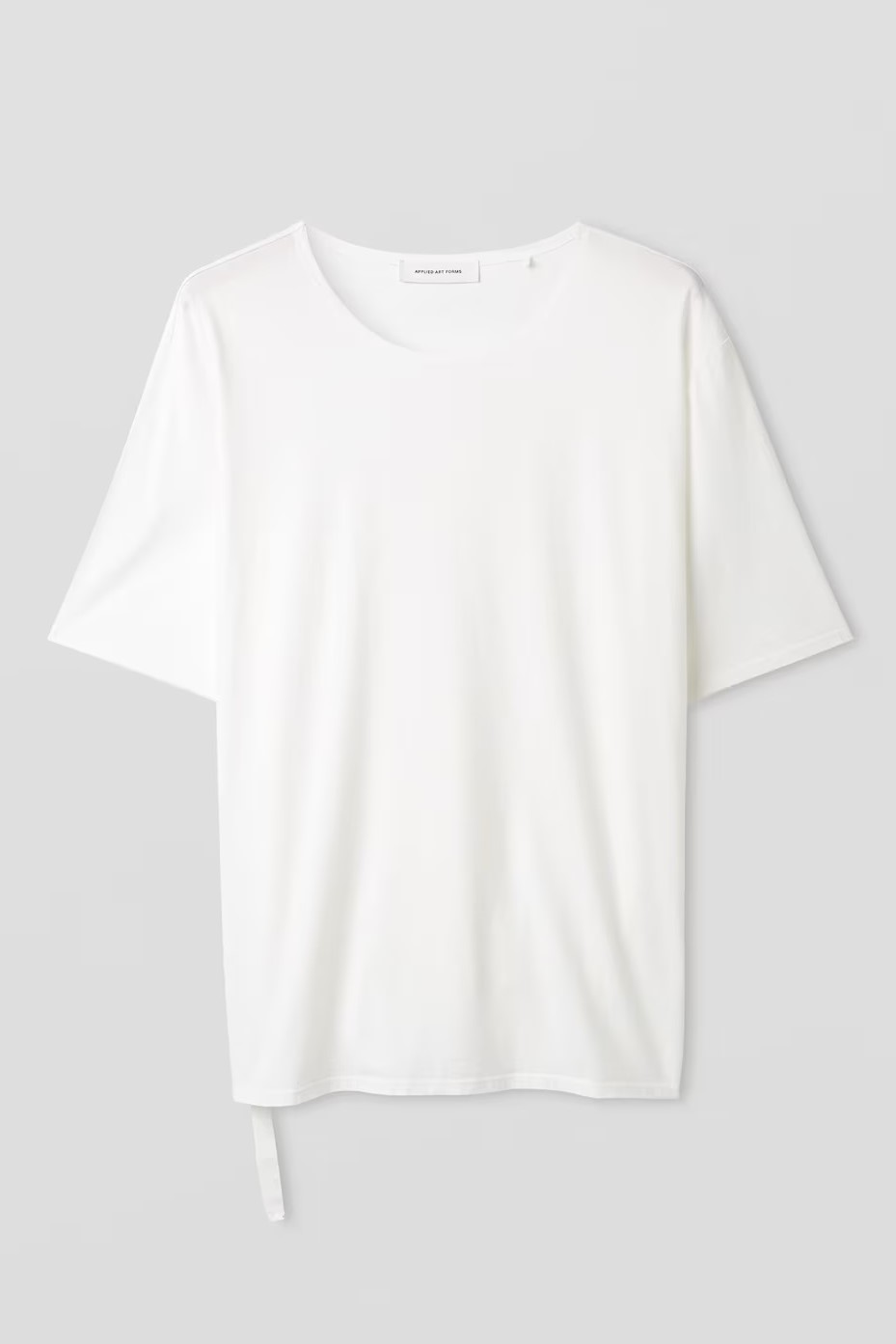 APPLIED ART FORMS Light Cotton T-Shirt in Light Ecru