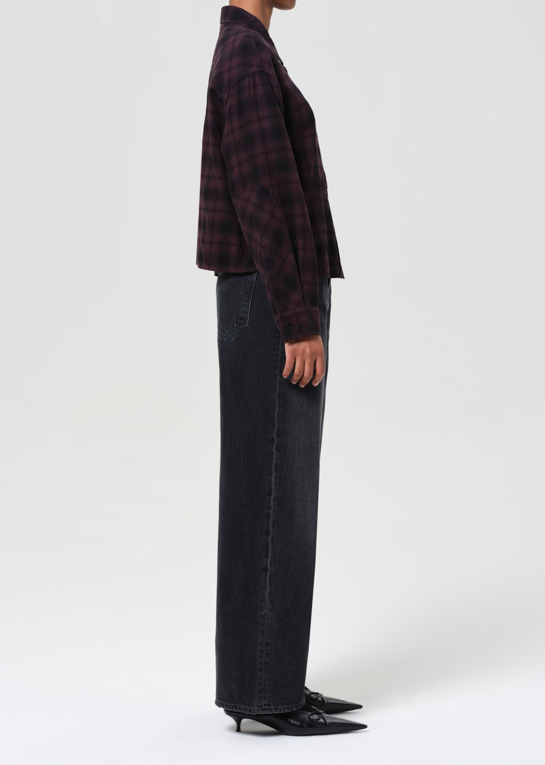 AGOLDE Low Slung Baggy in Recess Wash