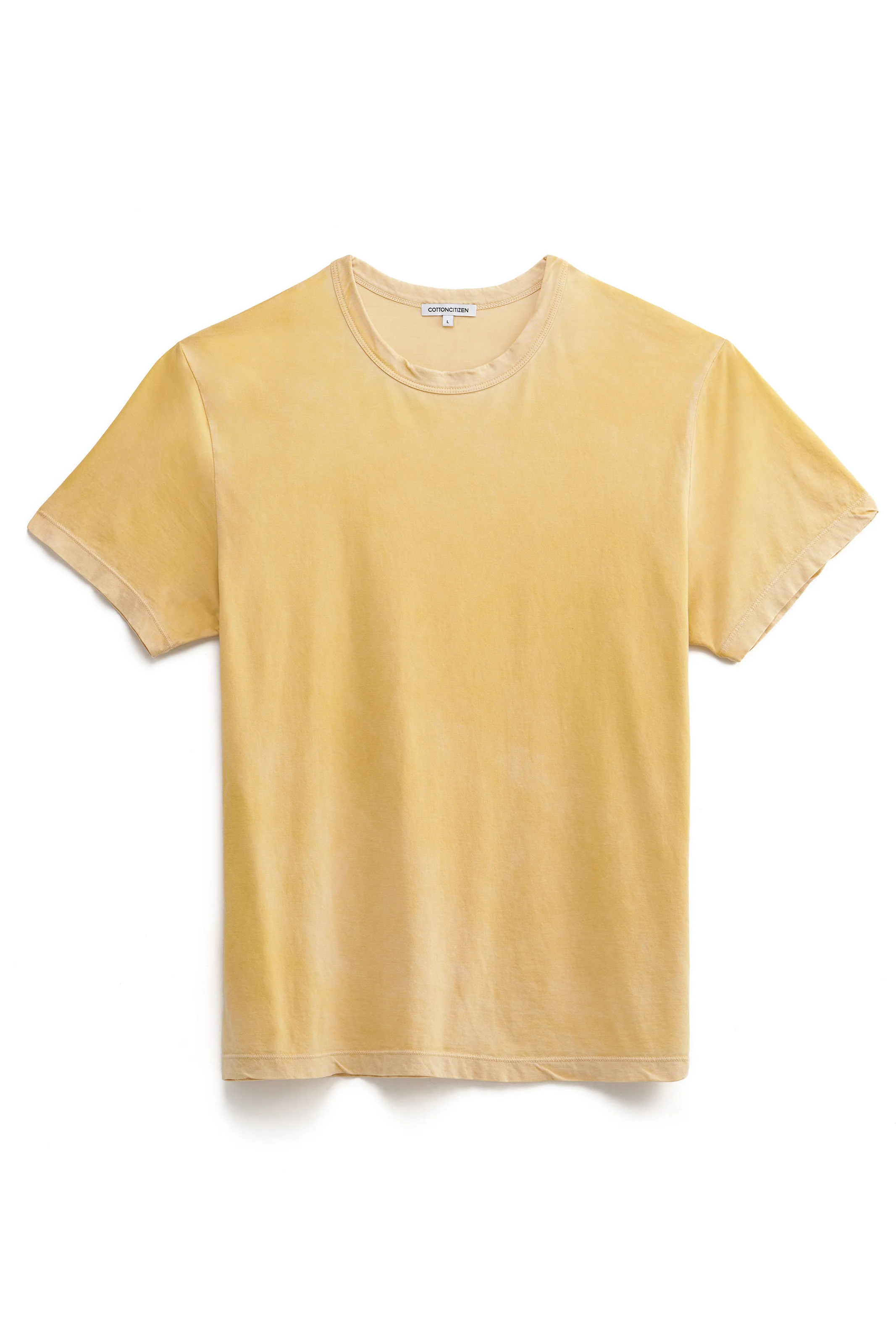 COTTON CITIZEN Classic Crewneck T-Shirt in Vintage Apricot