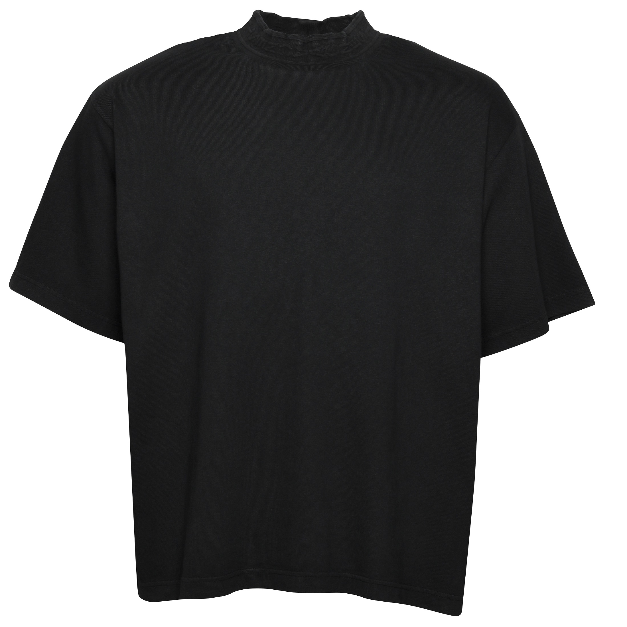 Acne Studios Loose Fit Logo Tape T-Shirt in Black S