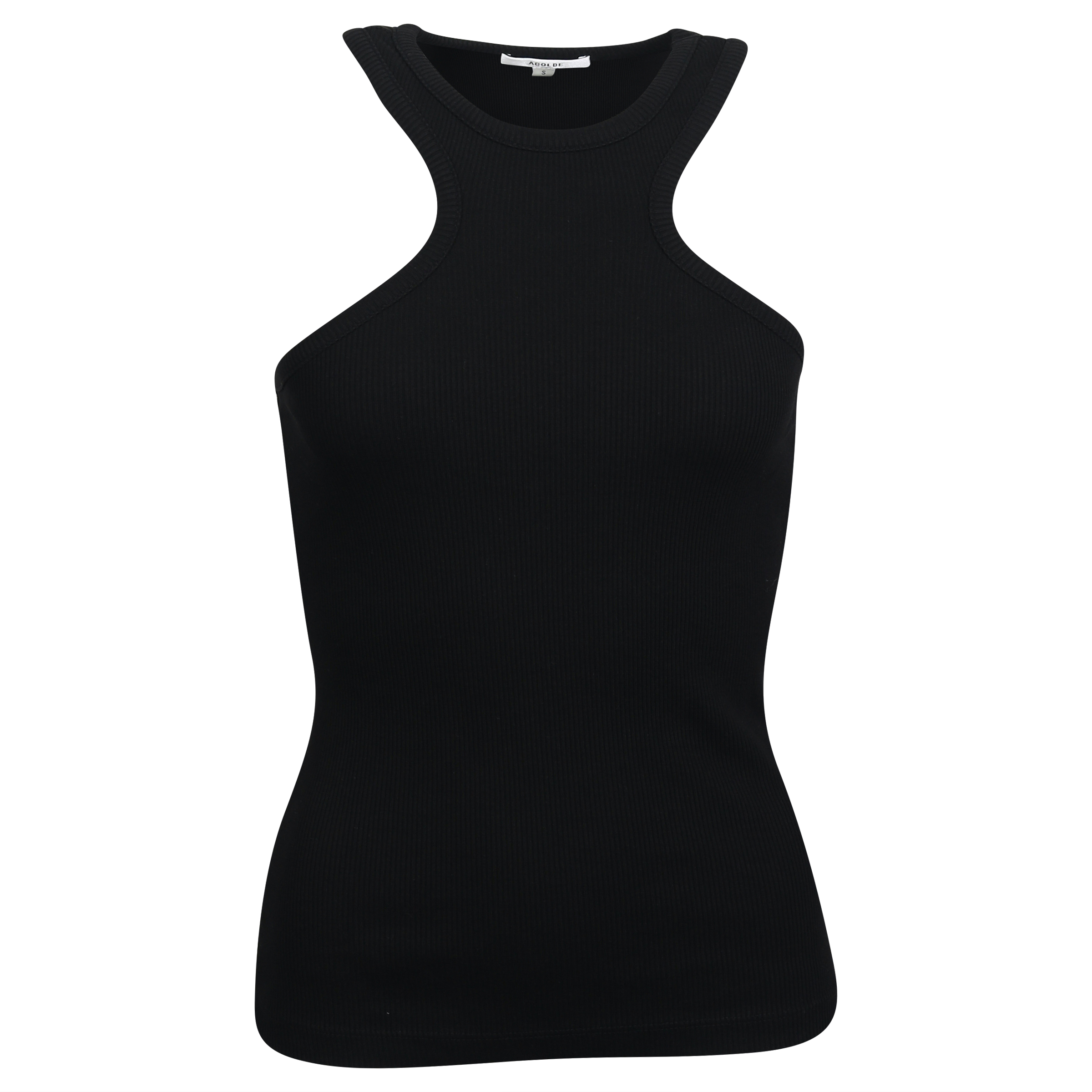 Agolde Cutaway Tank Bea in Black S