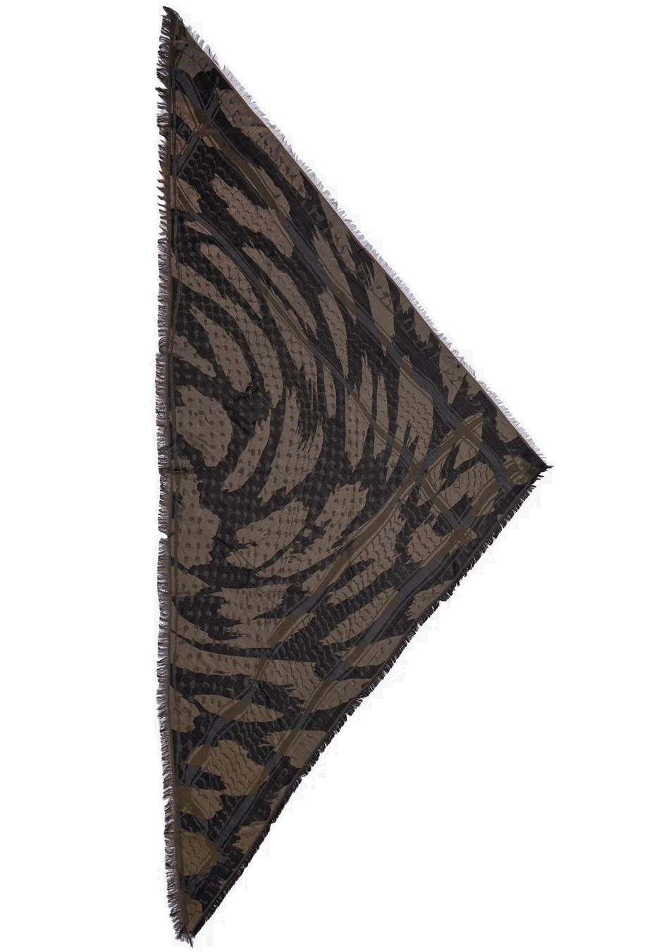 LALA BERLIN Scarf Amalin in Capers Black