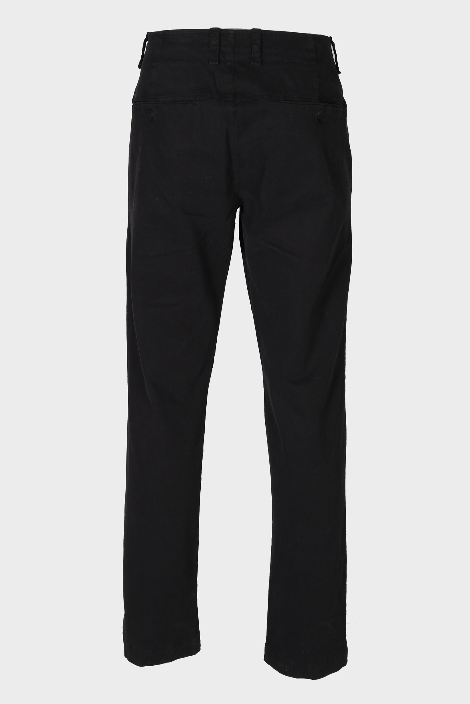TRANSIT UOMO Cotton Super Stretch Pant in Black