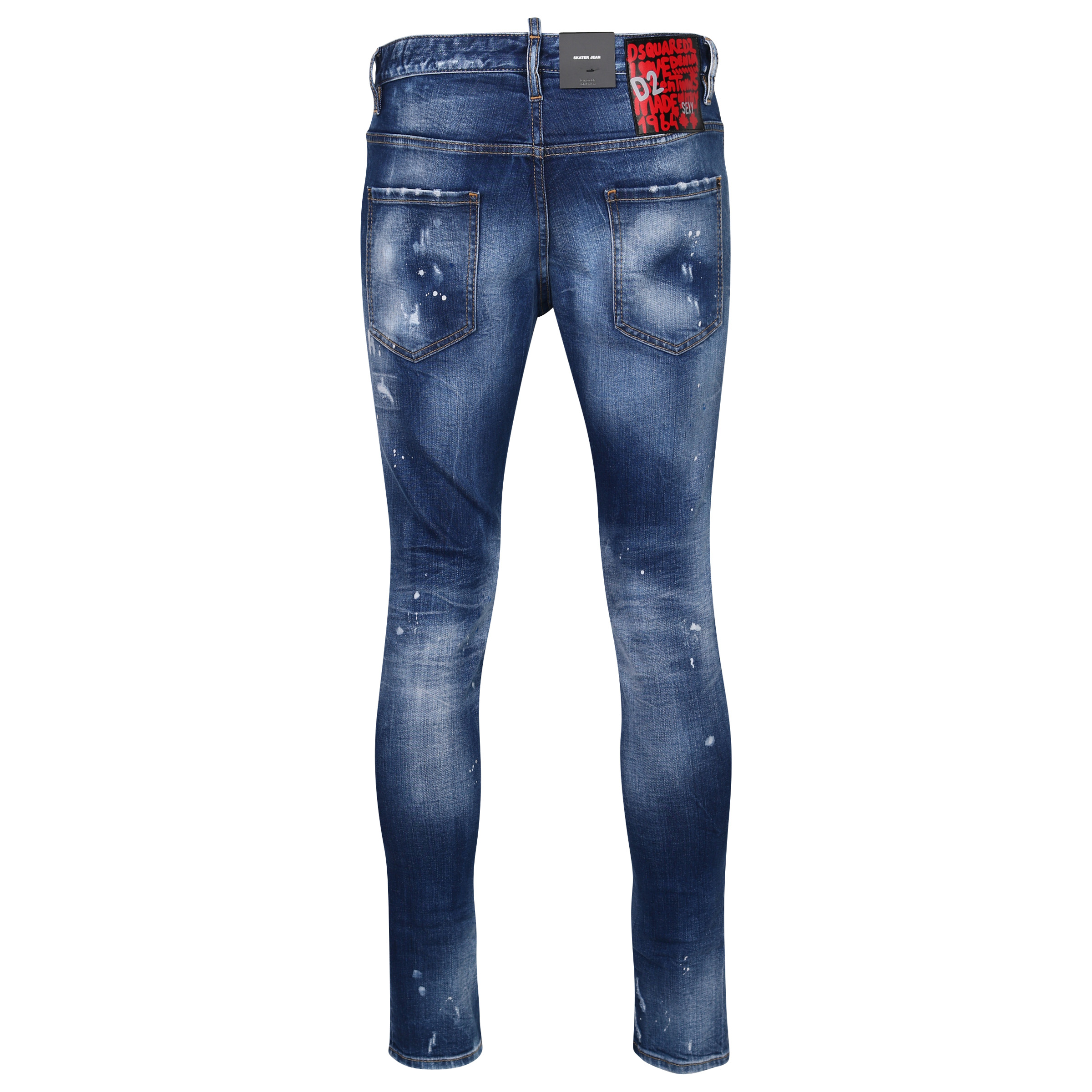 Dsquared Jeans Skater Blue Washed