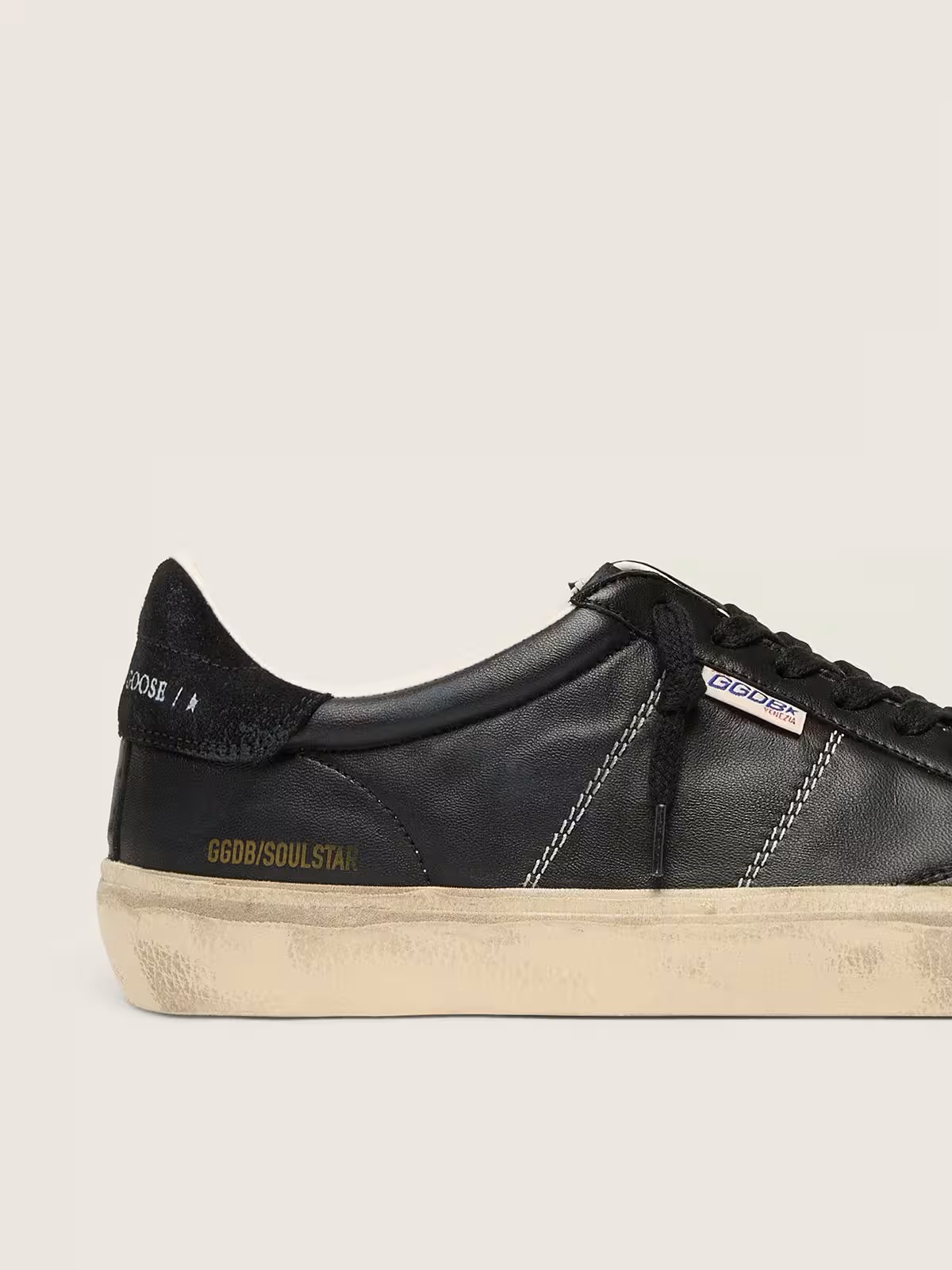 GOLDEN GOOSE Soul Star in Black