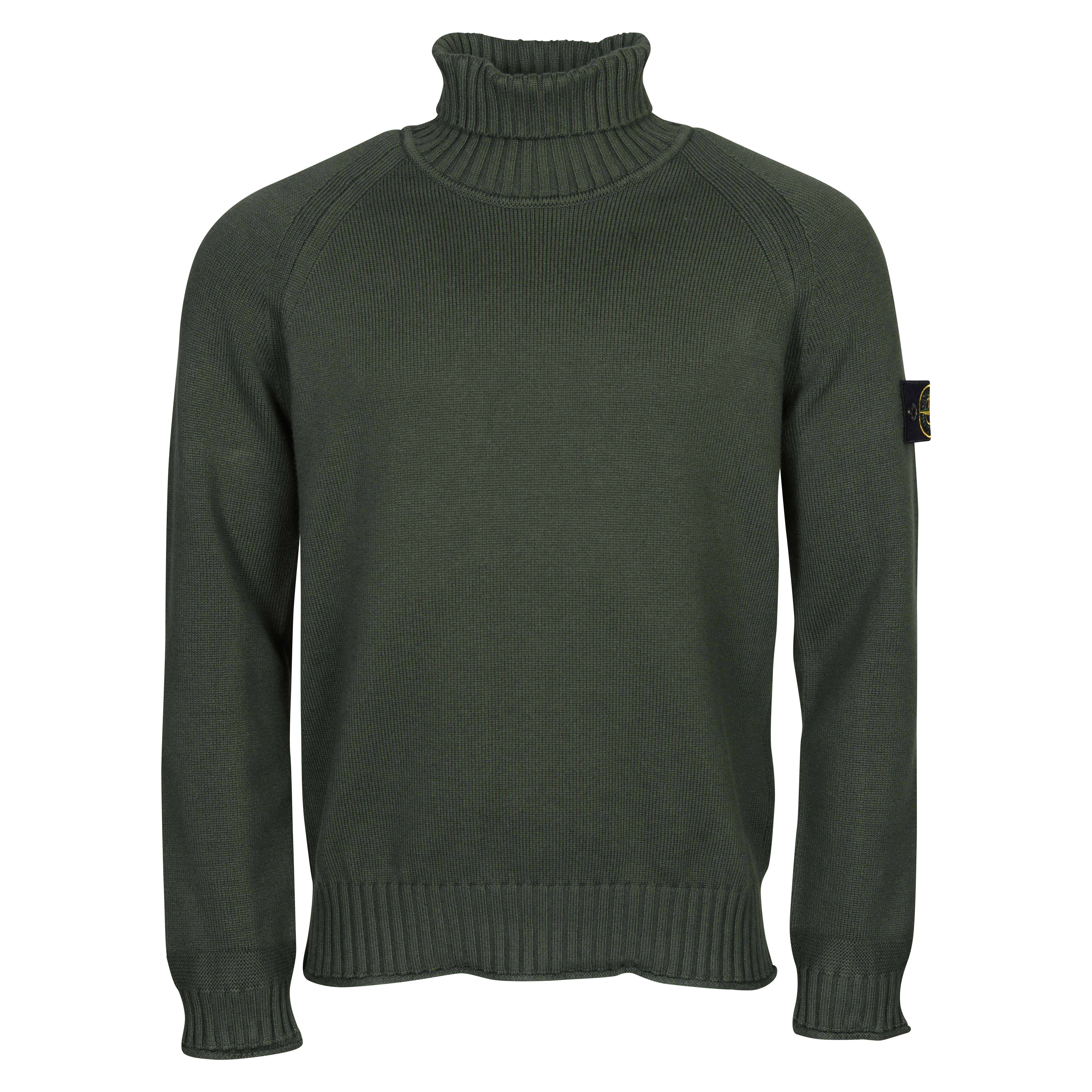 Stone Island Rollneck Pullover in Olive