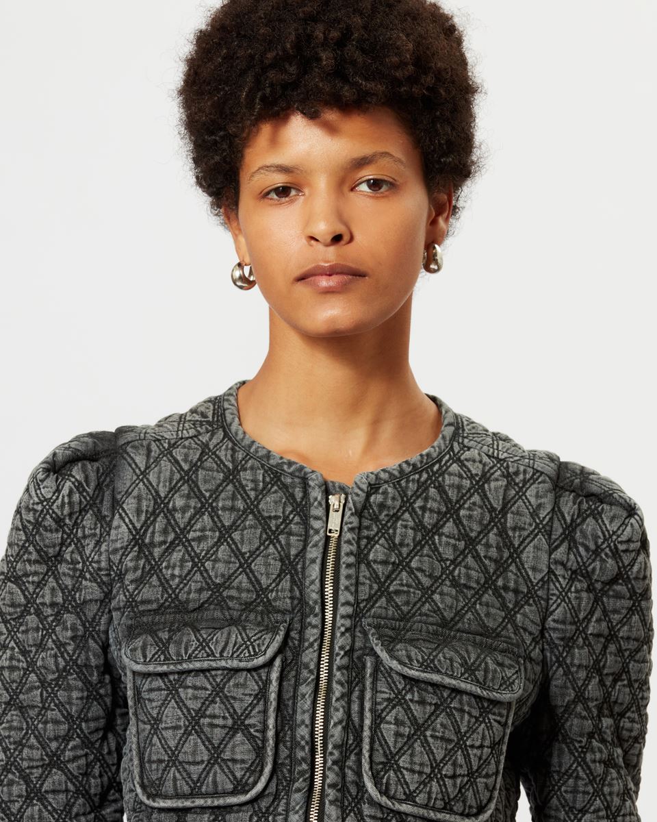 ISABEL MARANT ÉTOILE Deliona Jacket in Dark Grey FR40 / DE38