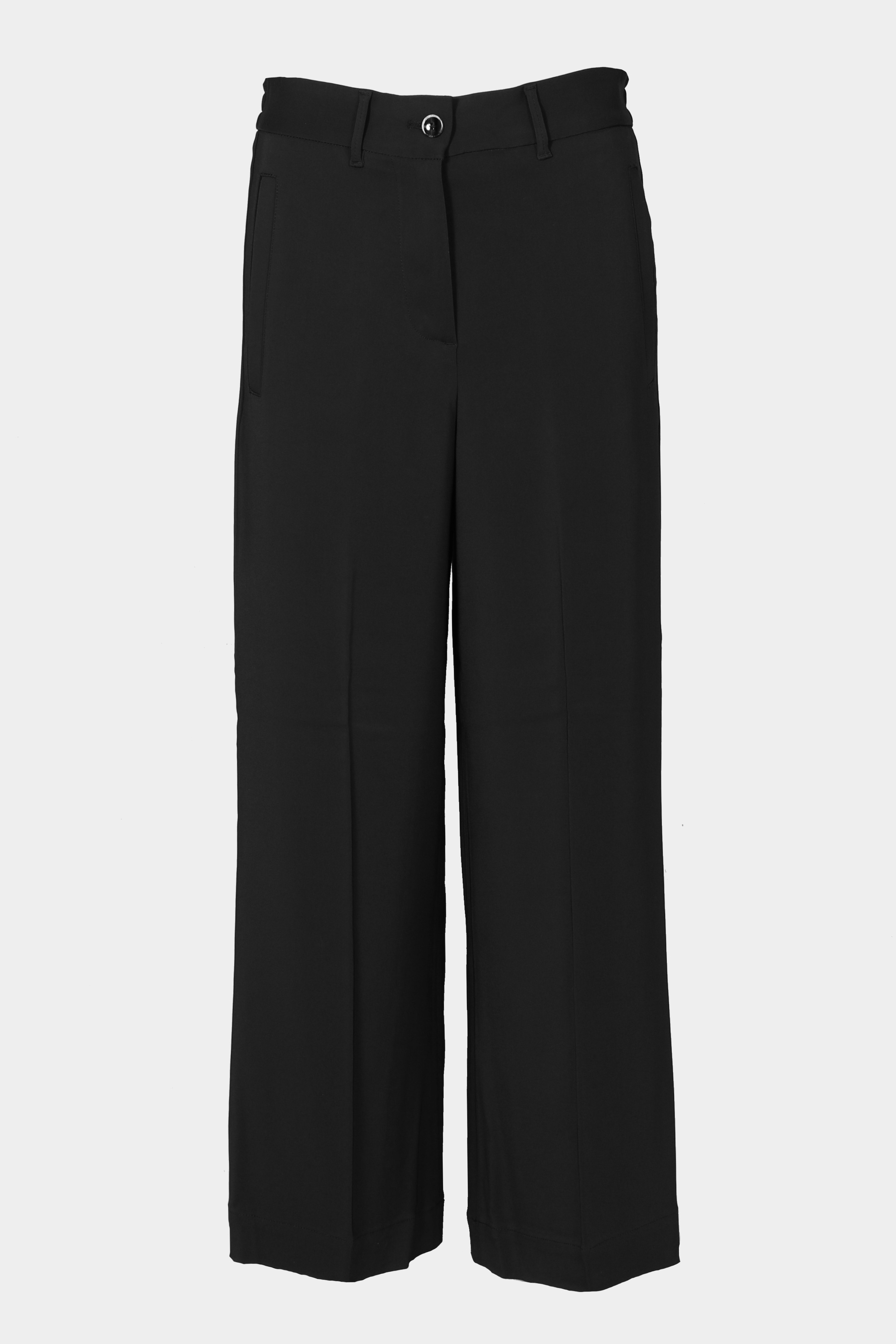 NINE:INTHE:MORNING Astrid Crop Coulisse Pant in Black