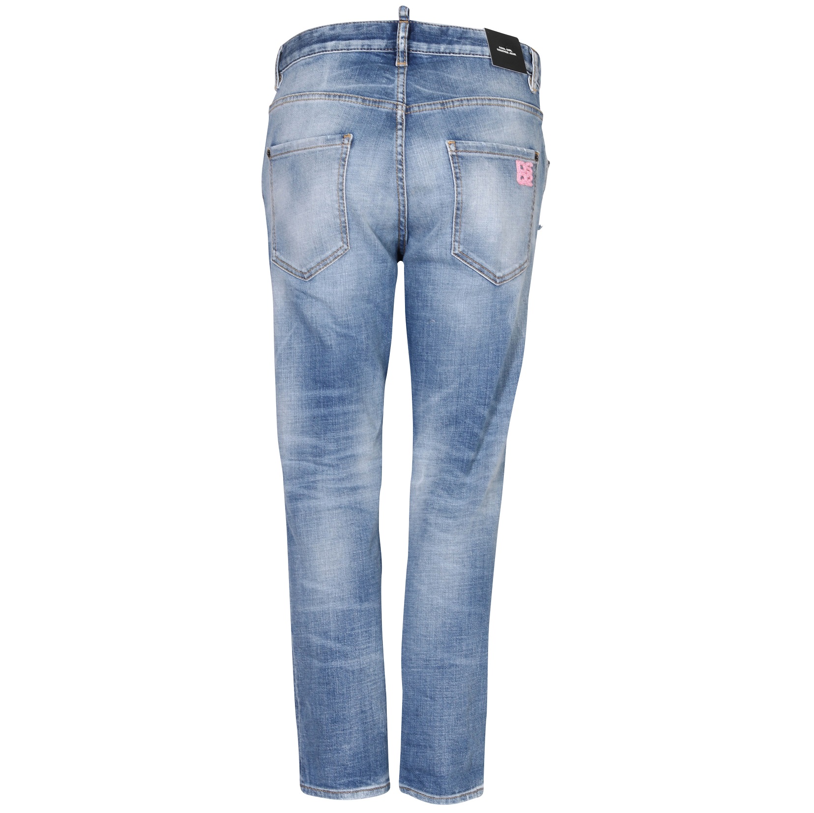 DSQUARED2 Cool Girl Cropped Light Blue Washed
