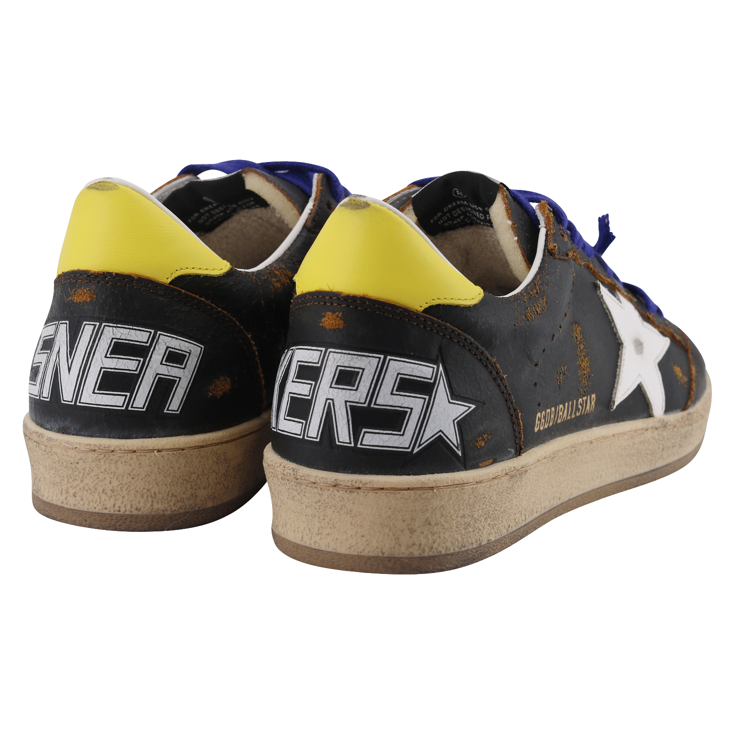 Golden Goose Sneaker Ball Star Black/Beige Multi