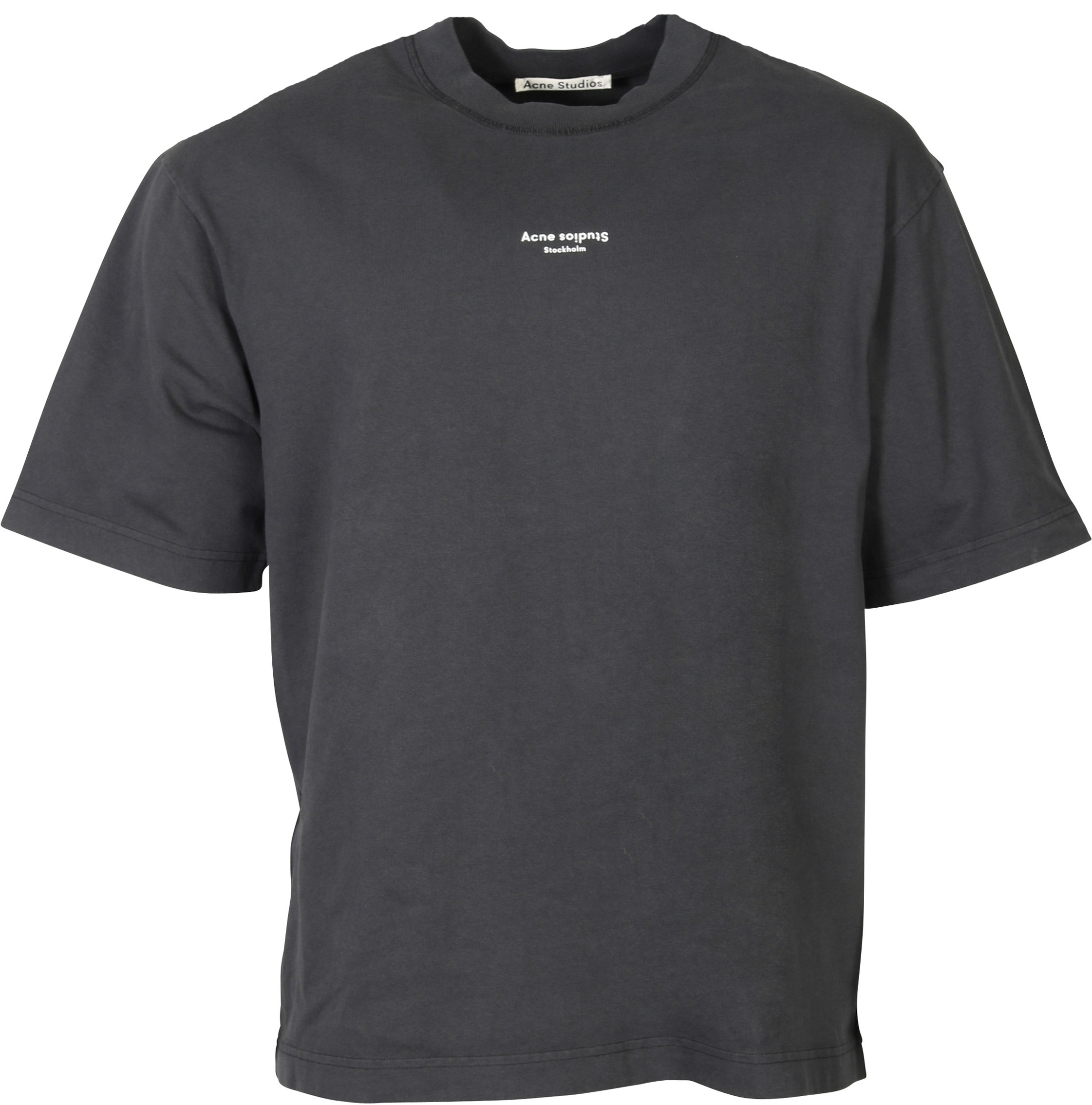 Acne Studios Branded T-Shirt Black