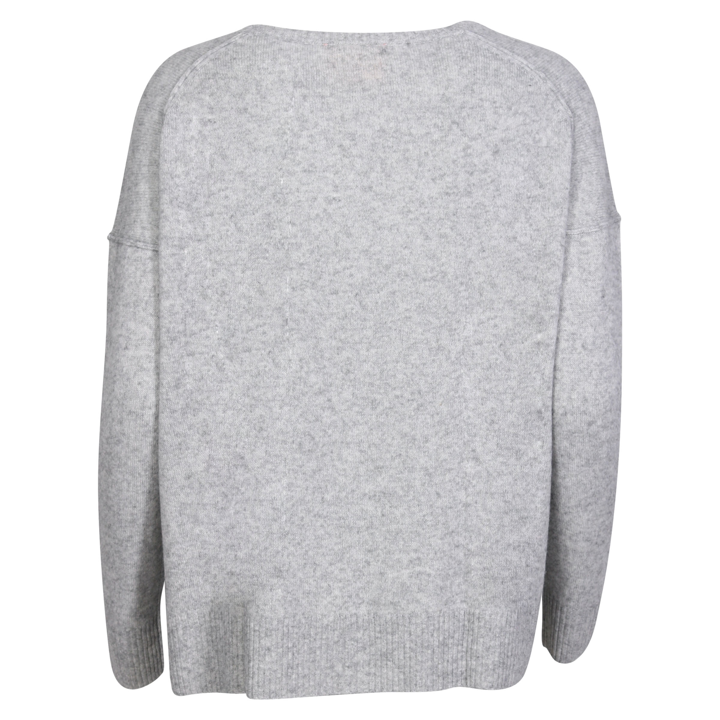 Absolut Cashmere Oversized Sweater Kenza Light Grey Melange XS