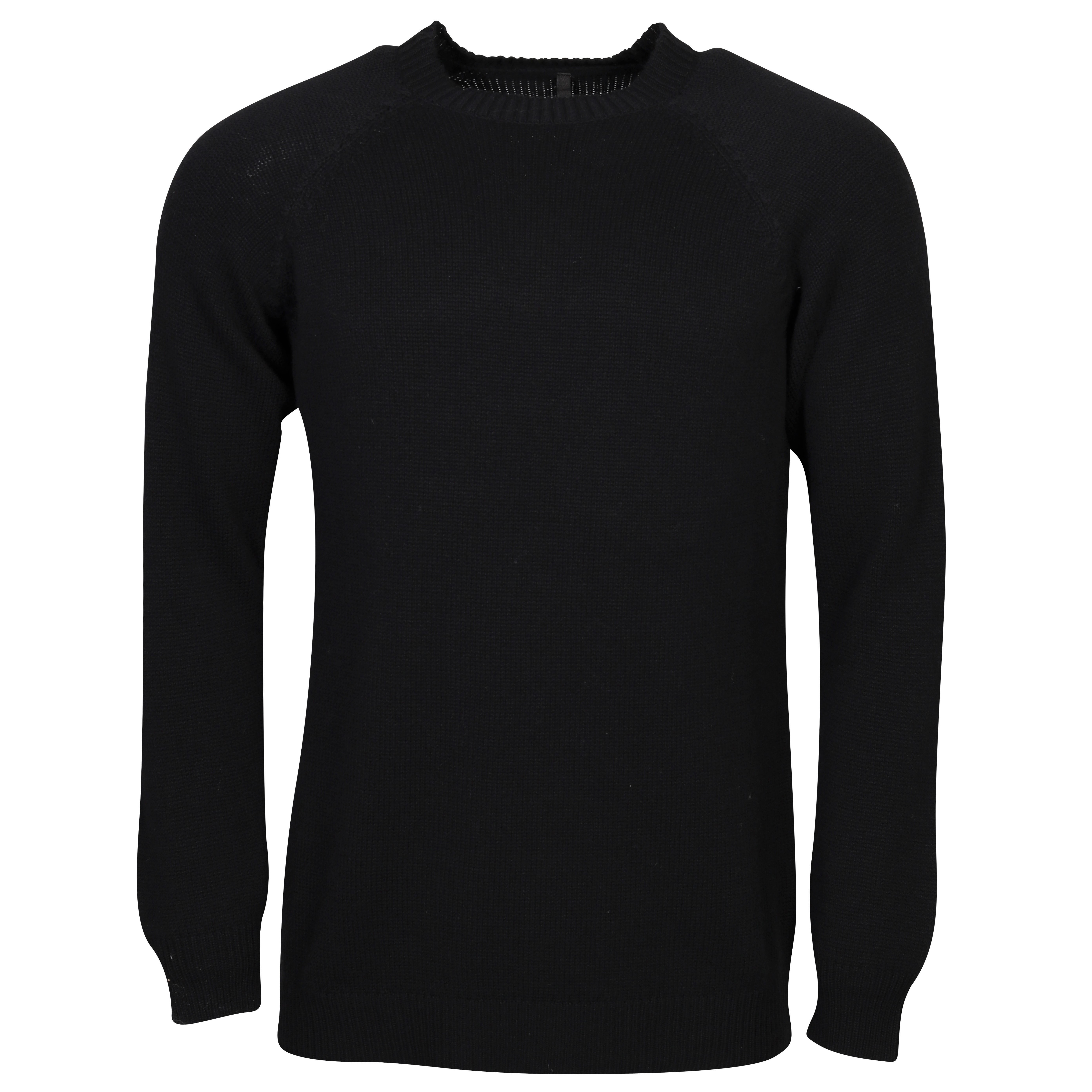 Transit Uomo Knit Pullover in Black