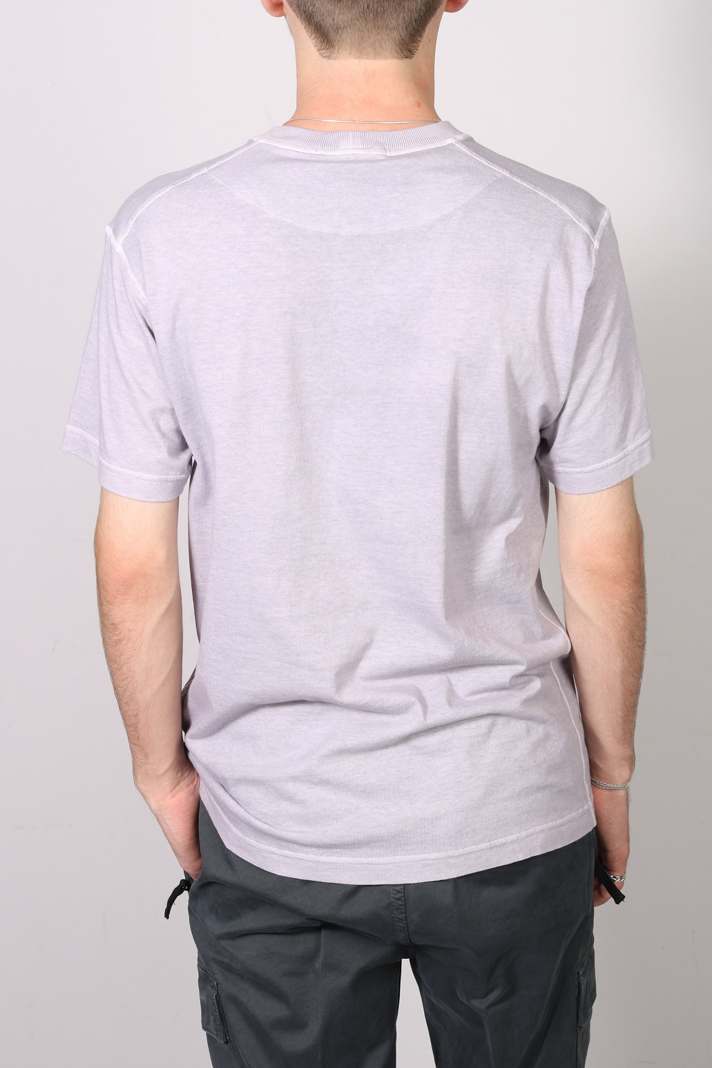 STONE ISLAND T-Shirt in Lavender 2XL