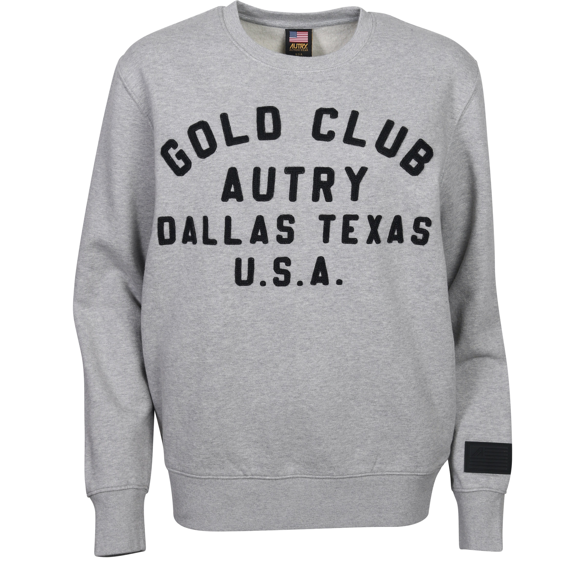 Autry Action Shoes Sweatshirt Goldclub Dallas Grey