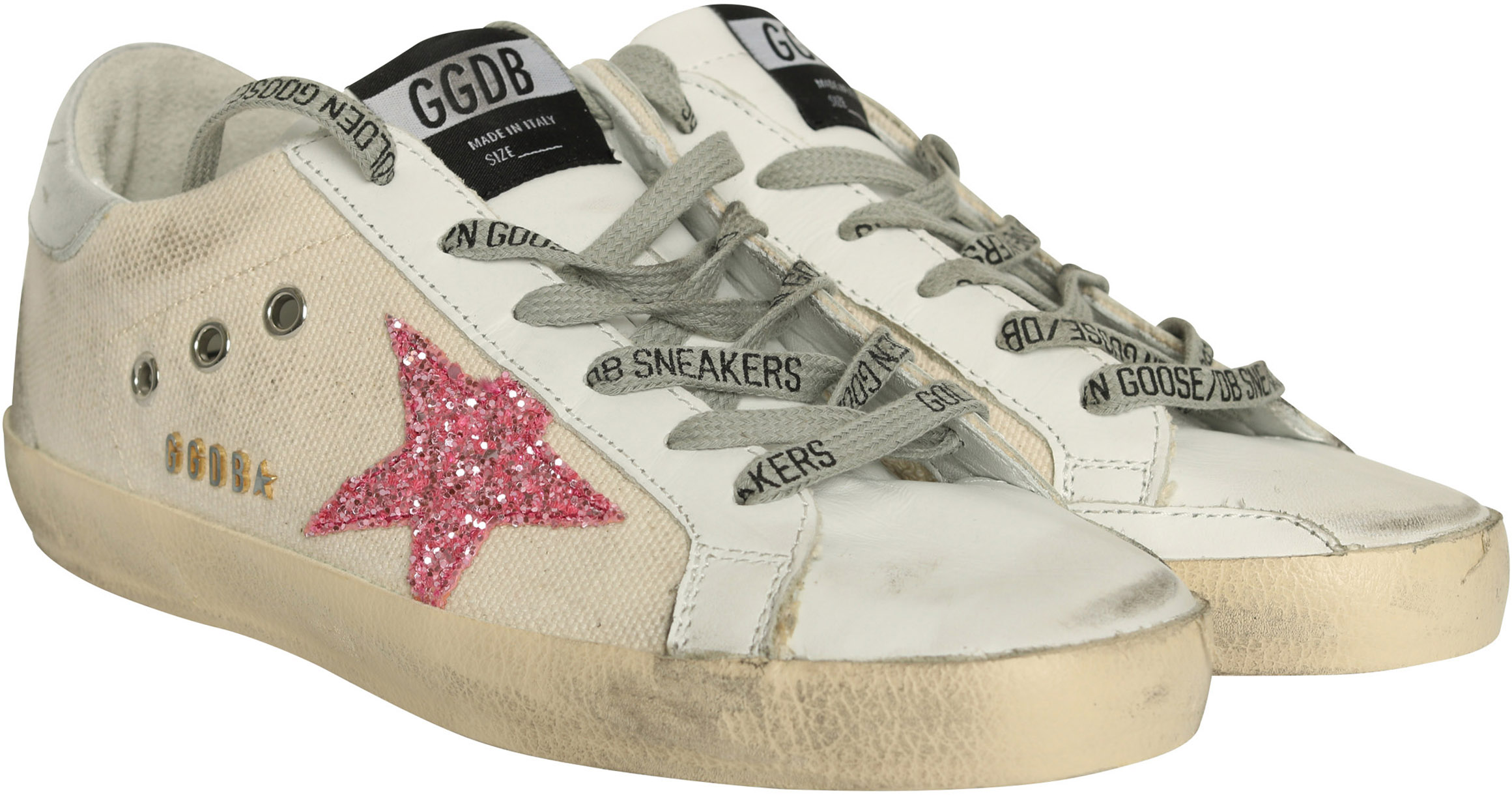 Golden Goose Sneaker Superstar Beige/Pink