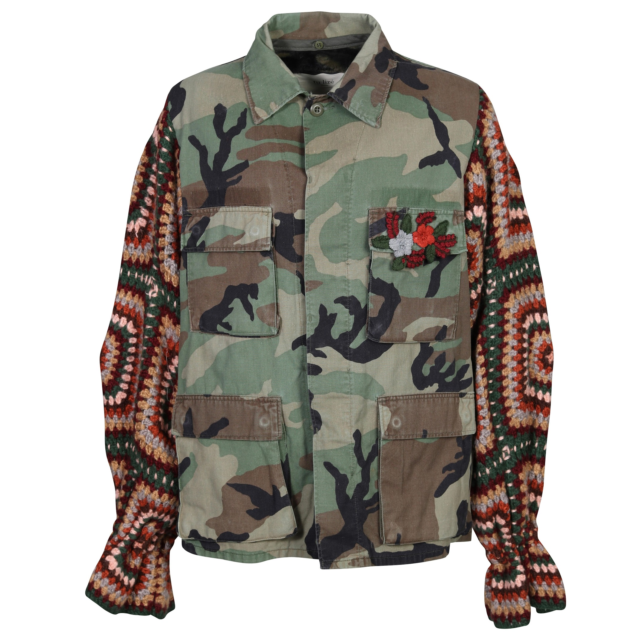 Tu Lizé Upcycled Original Military Jacket