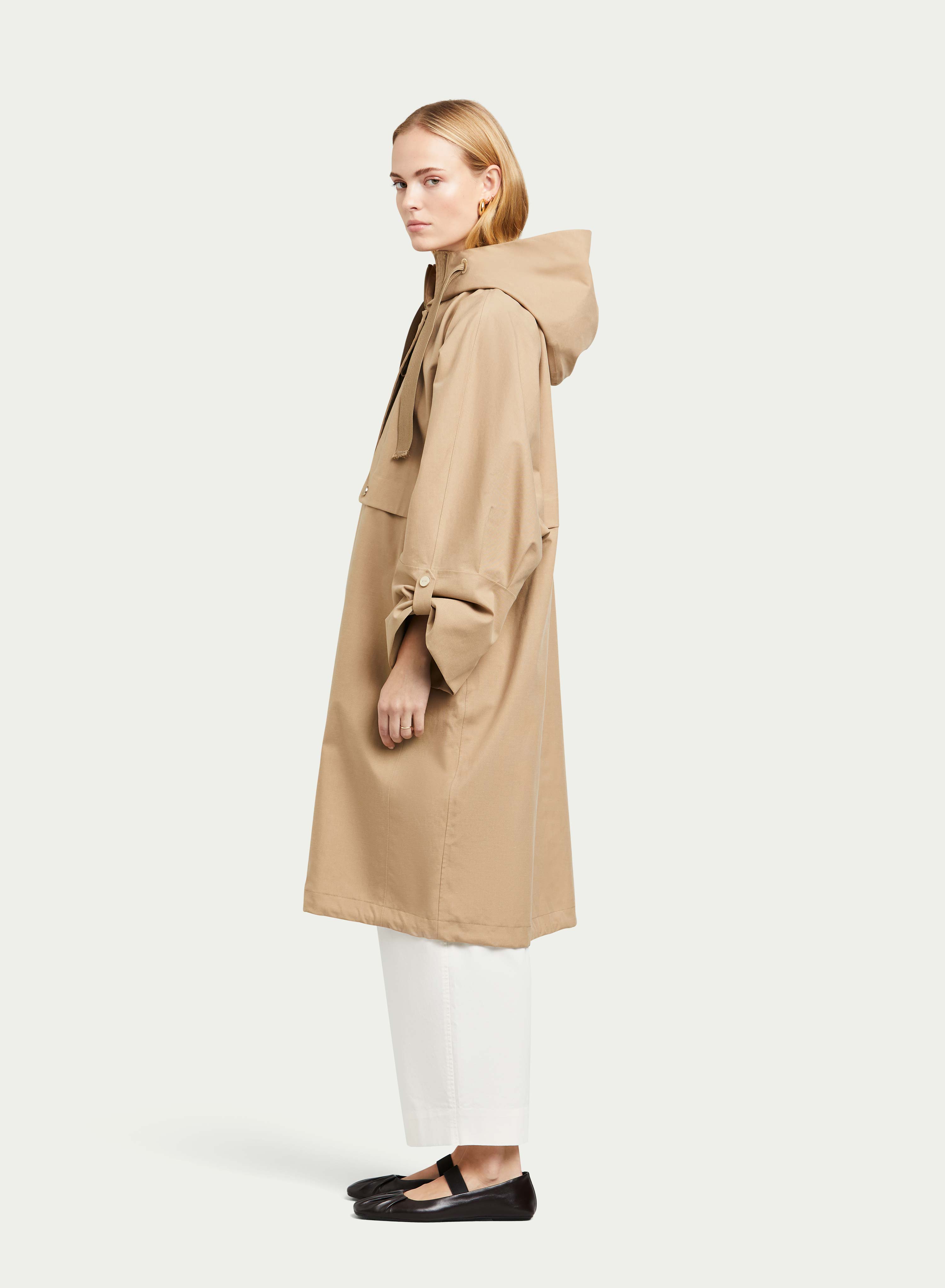 G-LAB Waterproof Coat Milla in Sand XS