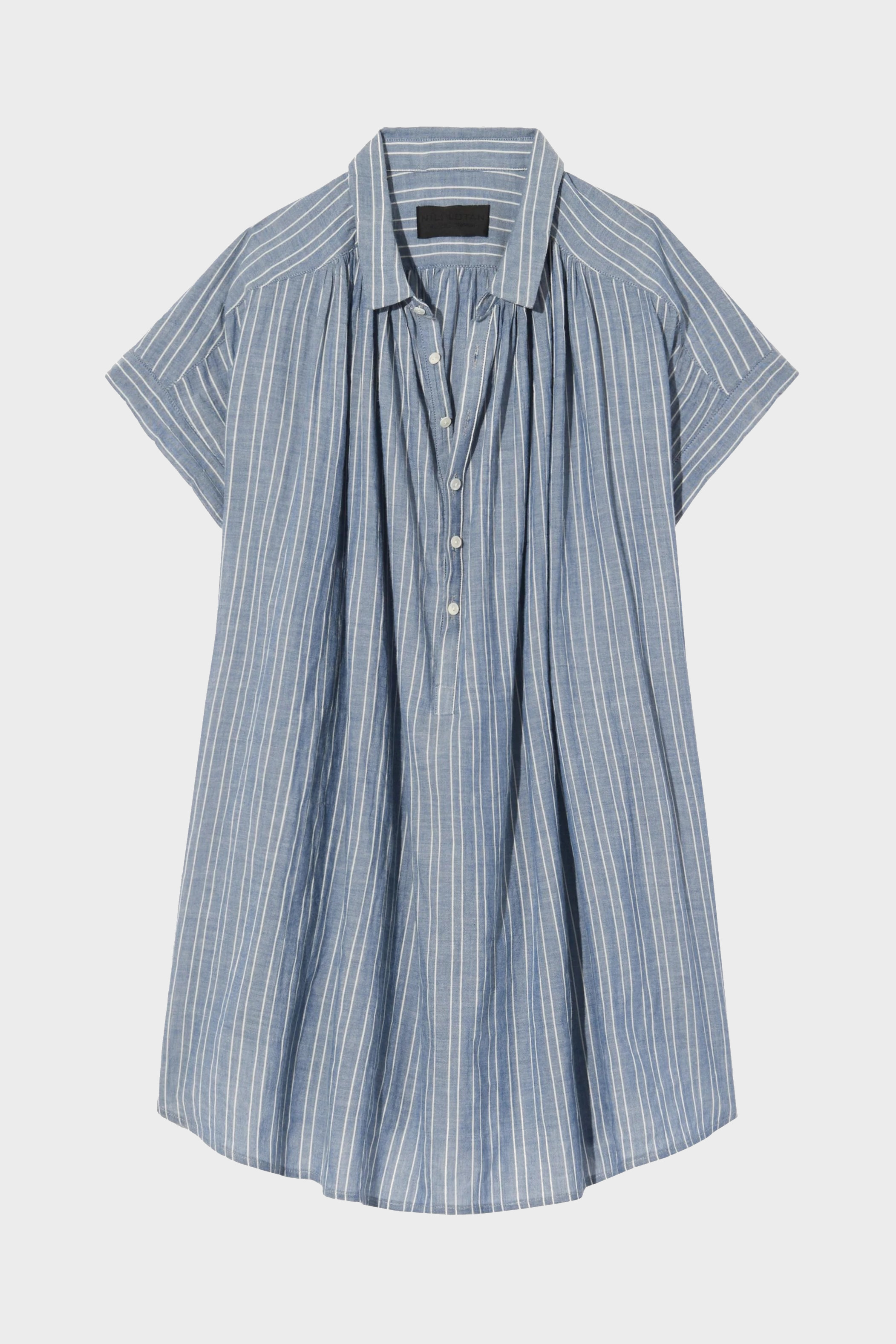 NILI LOTAN Normandy Blouse Navy/Ivory Stripe