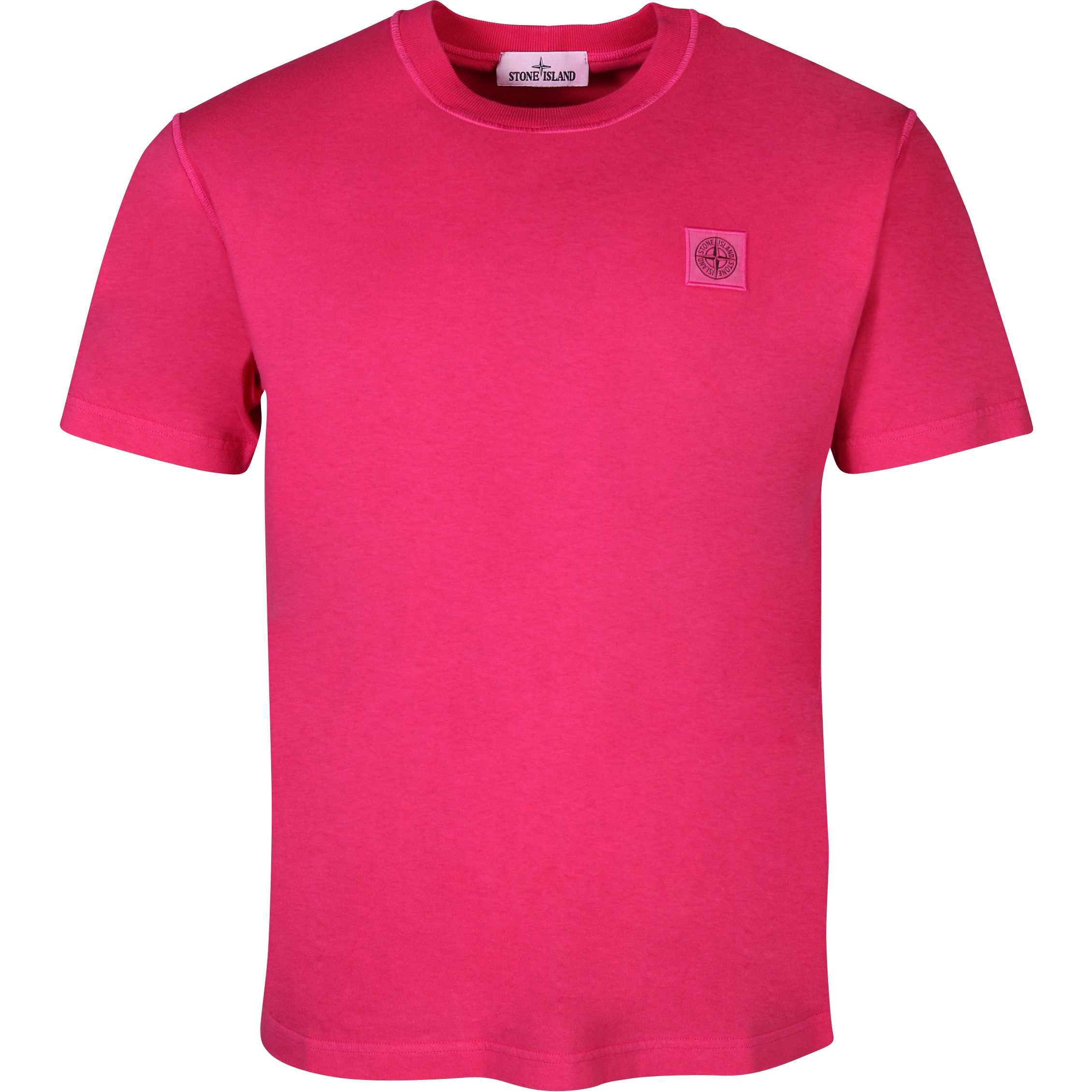 Stone Island T-Shirt in Magenta M