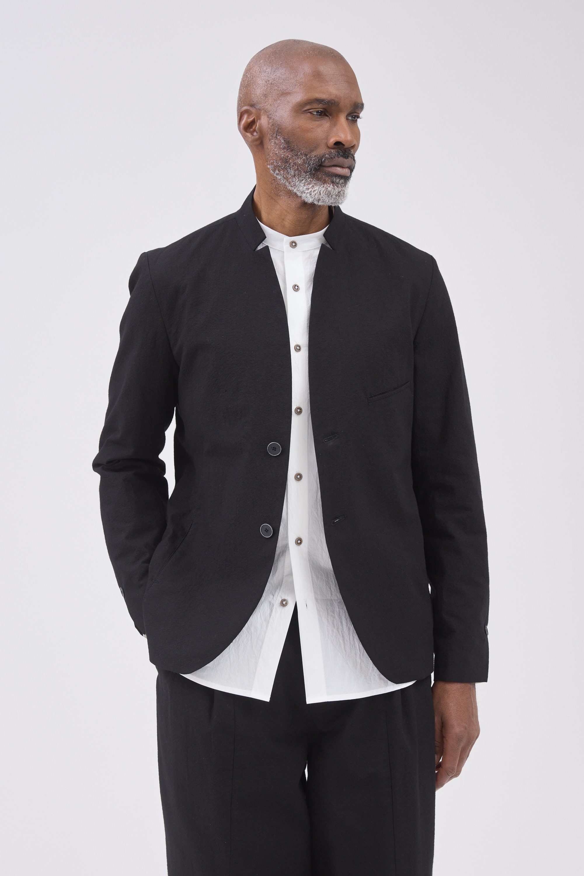 HANNIBAL. Blazer Tinus 88 in Noir HANNIBAL. Blazer Tinus 88 in Noir