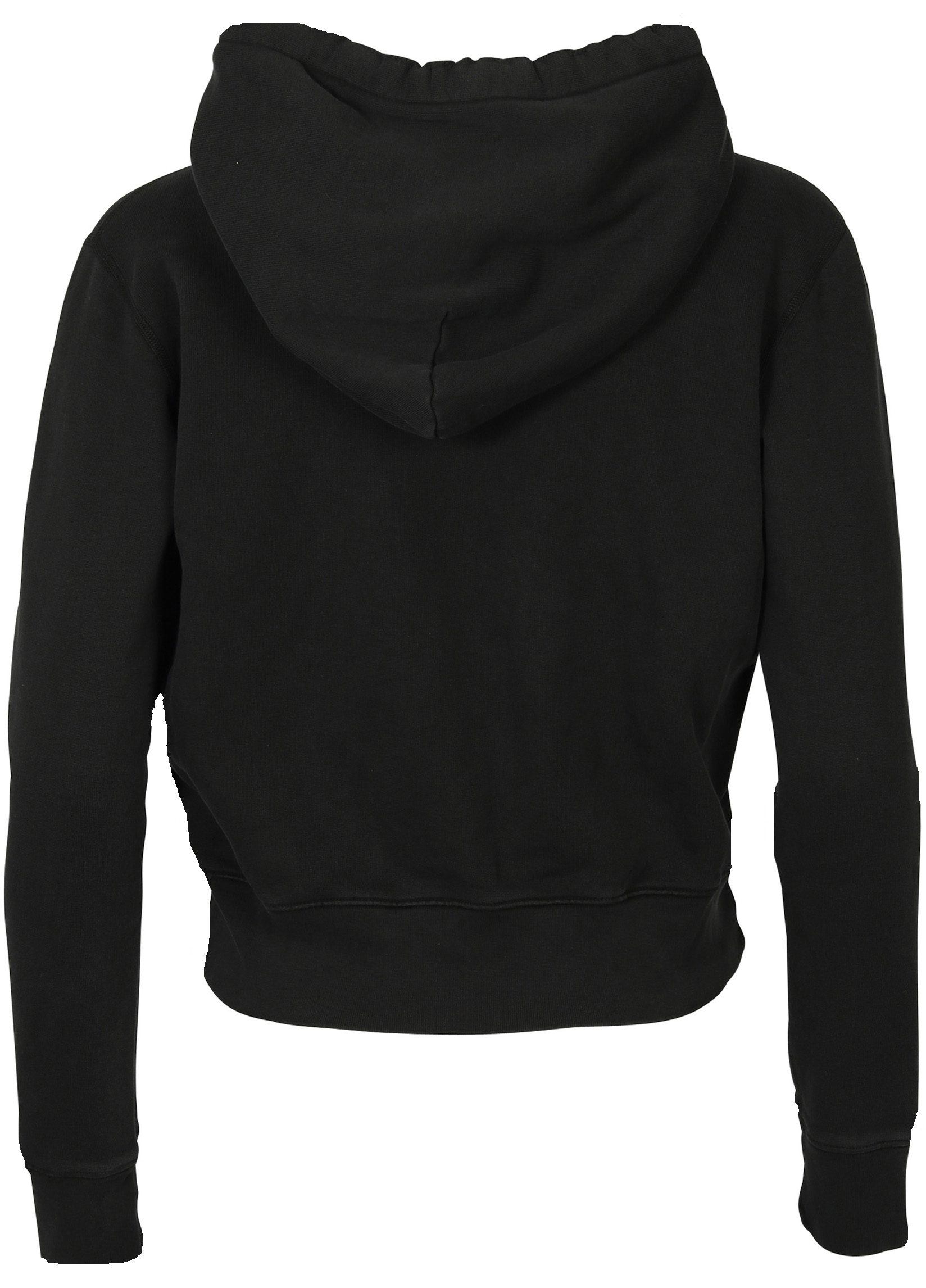 NILI LOTAN Zip Hoodie Callie in Washed Black