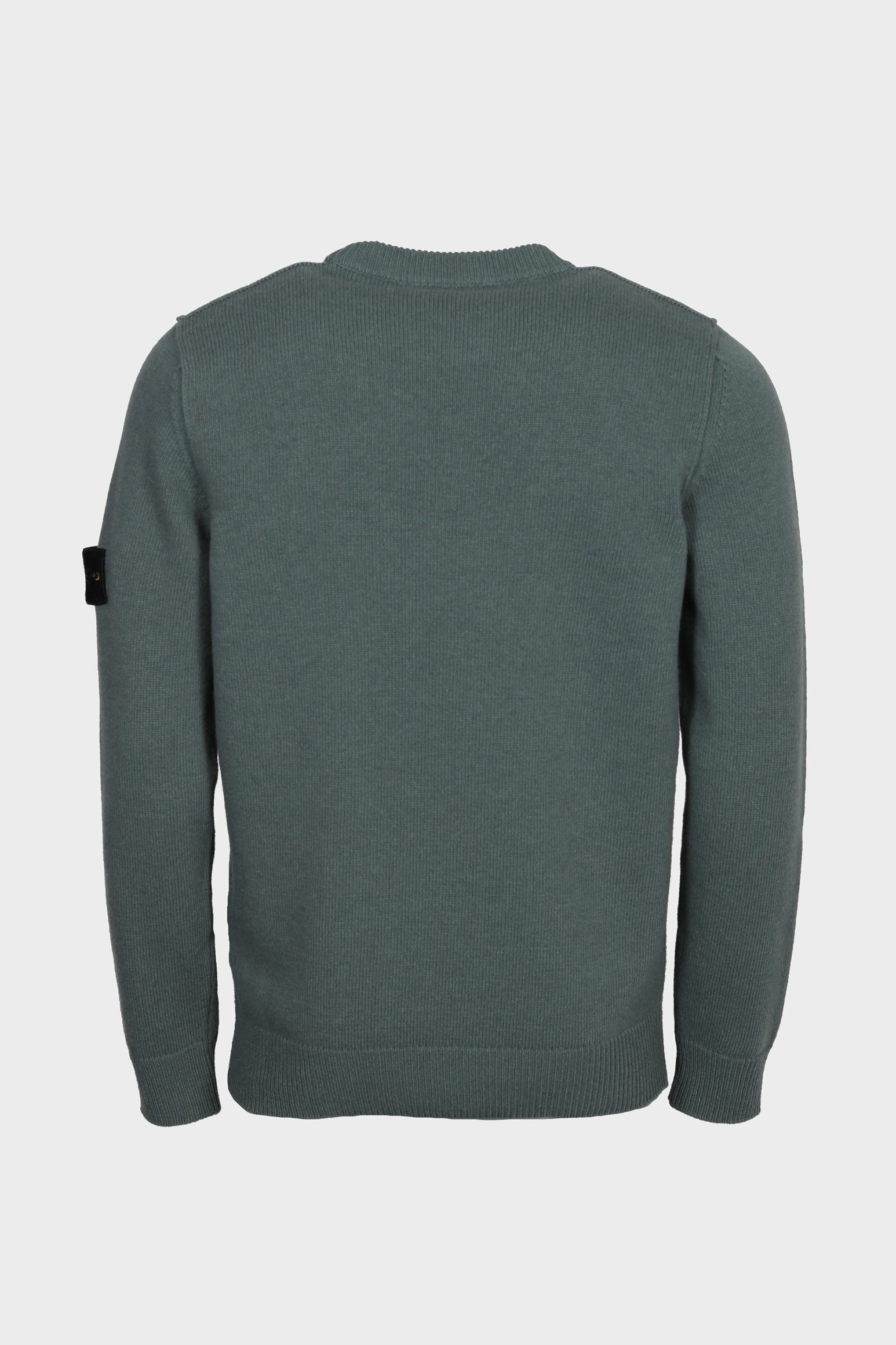 STONE ISLAND Heavy Knit Pullover in Sage Green