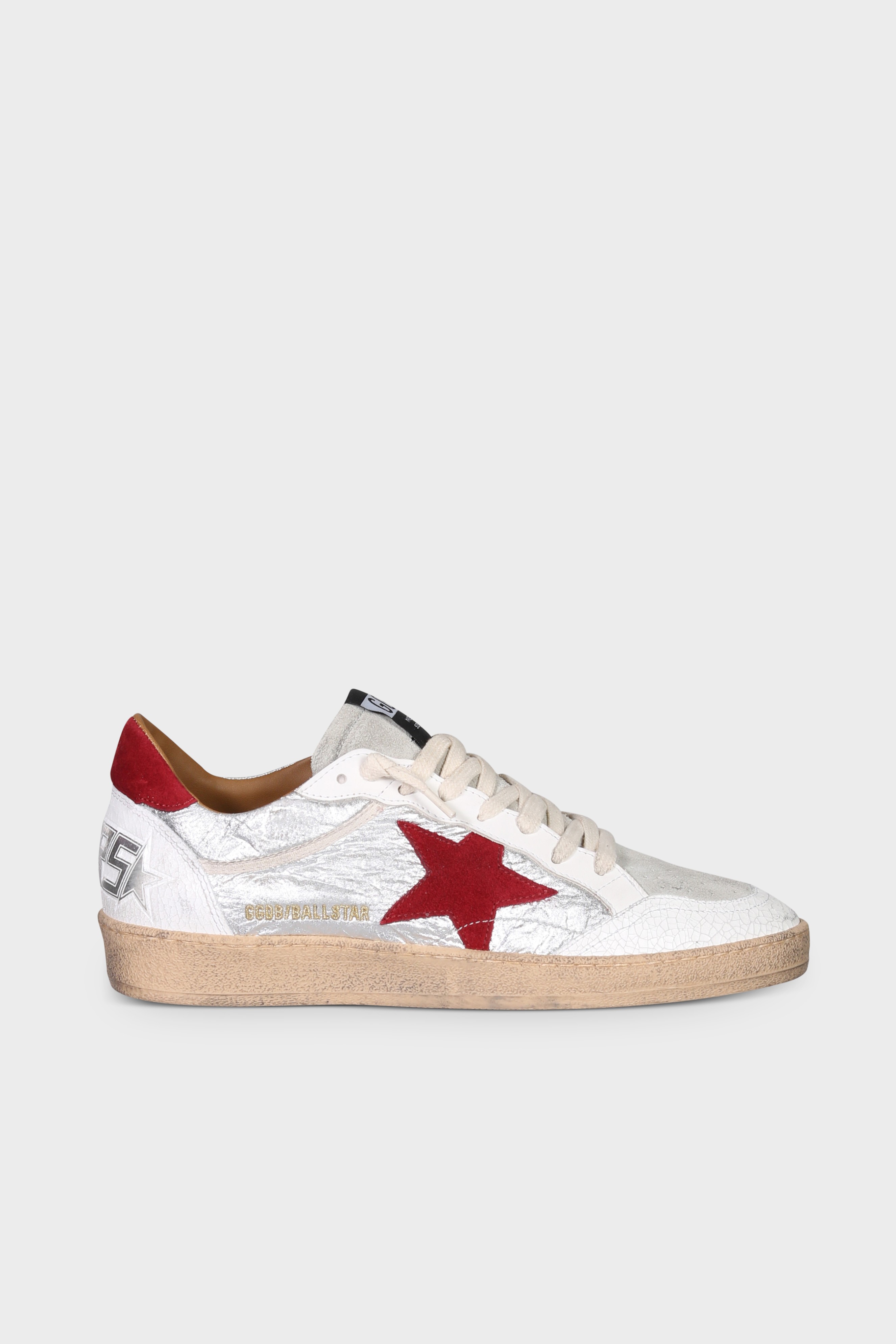 GOLDEN GOOSE Ballstar Grey/Red
