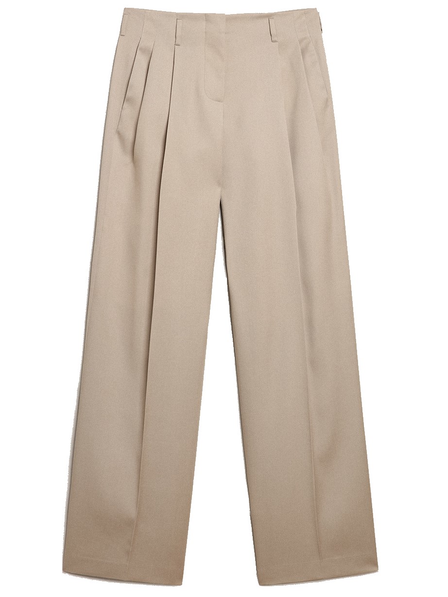 Golden Goose Wide Leg Pant Flavia in Roasted Cashew Golden Goose Wide Leg Pant Flavia in Roasted Cashew
