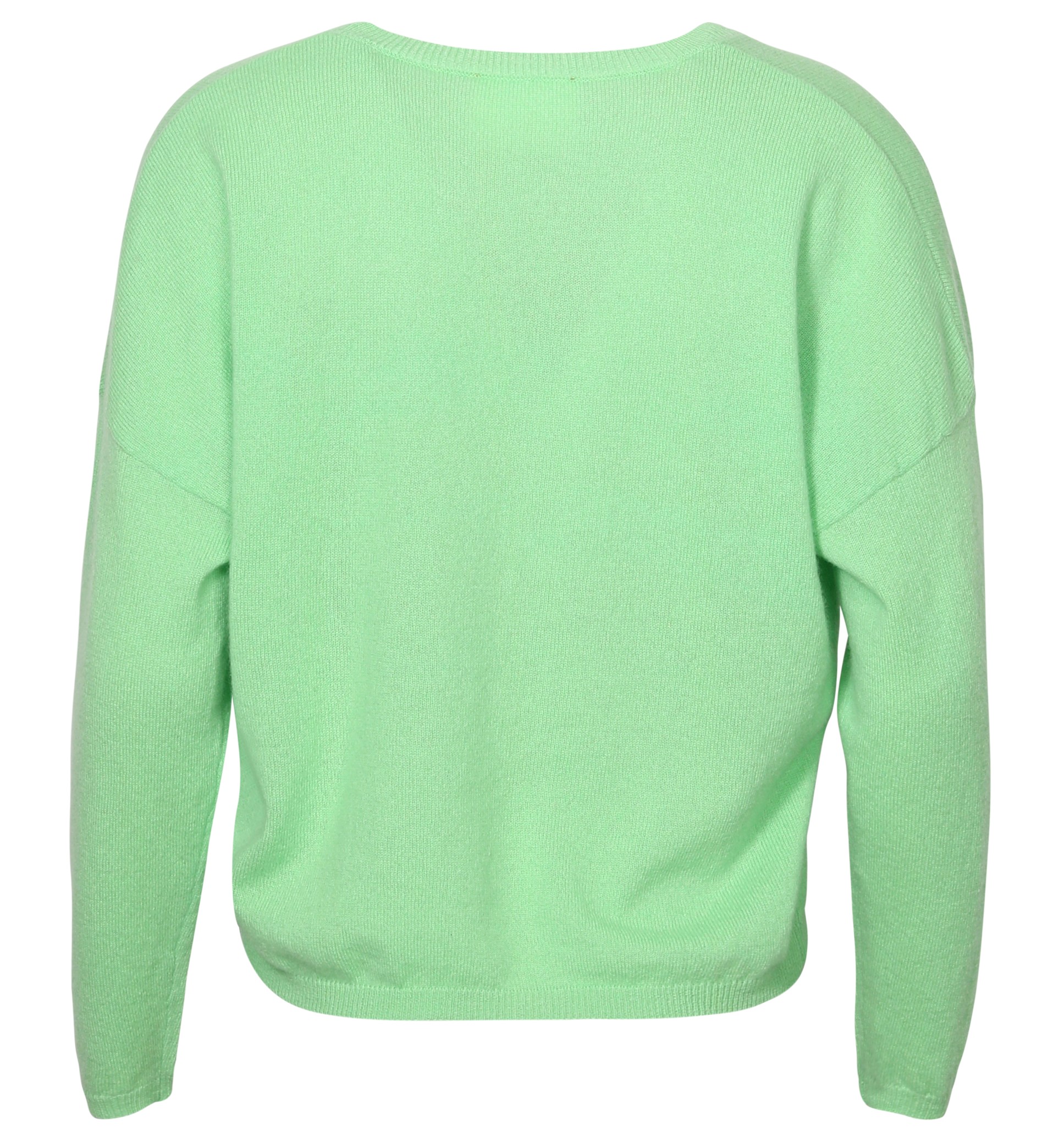 ABSOLUT CASHMERE Round Neck Sweater Kaira in Light Green XS
