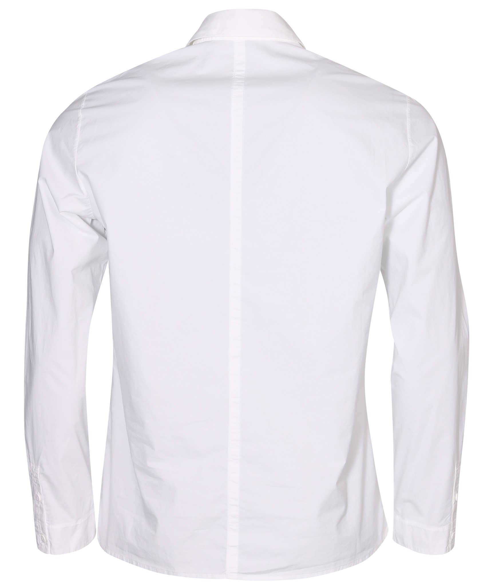 TRANSIT UOMO Cotton Stretch Shirt in White