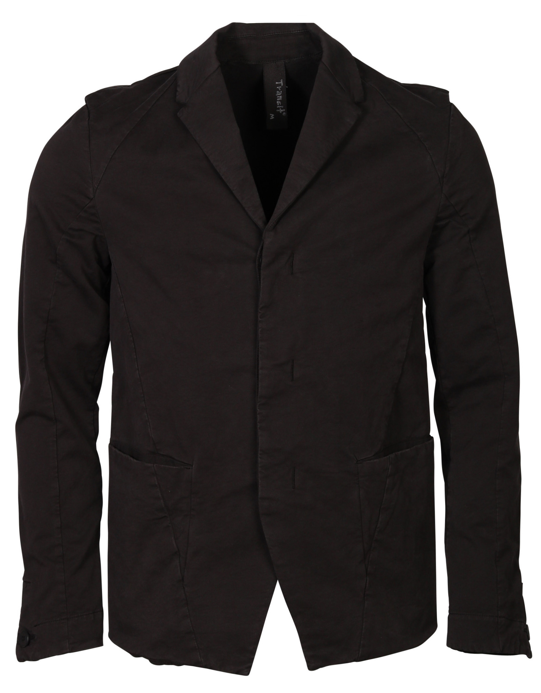 Transit Uomo Cotton Jacket Black