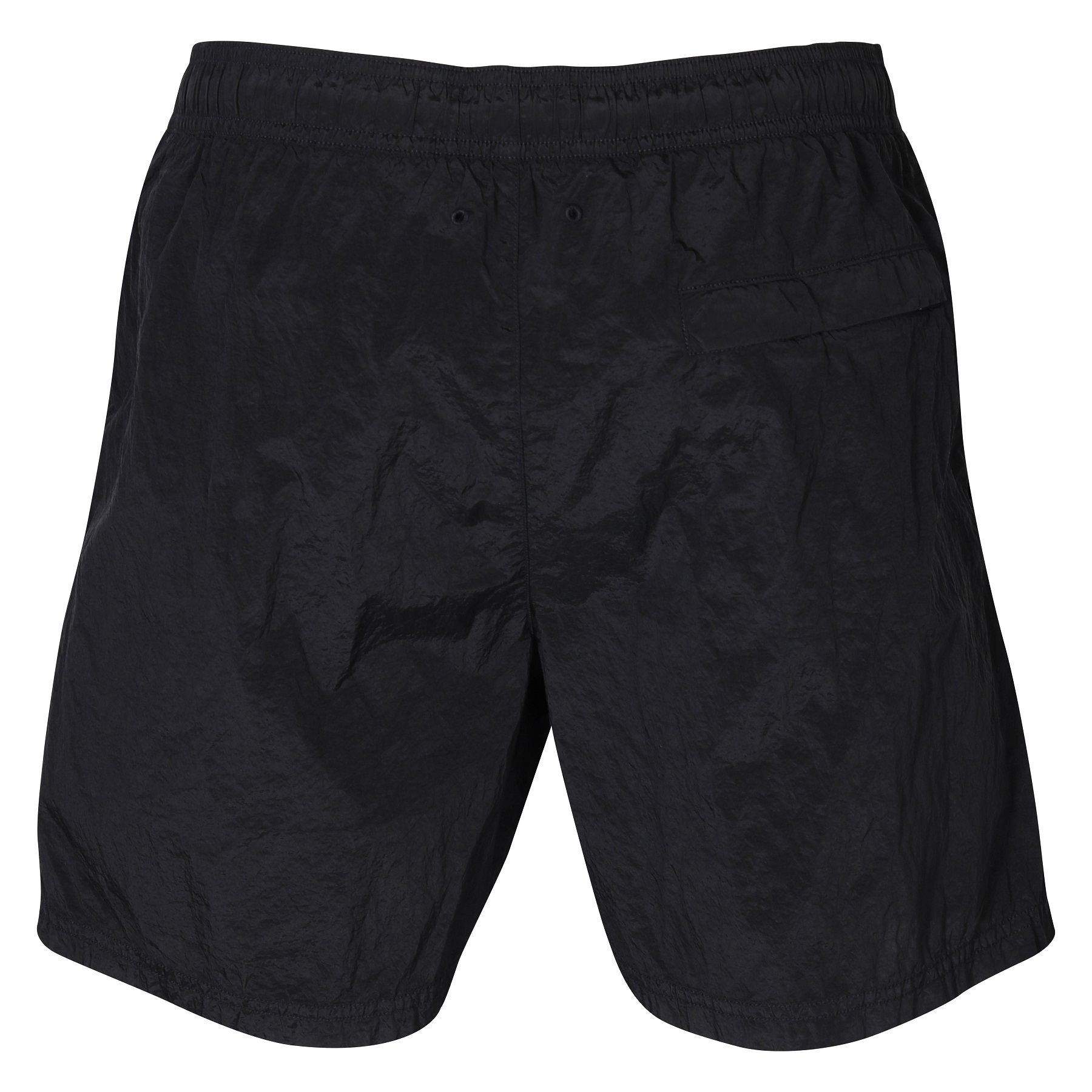 STONE ISLAND Shiny Swim Shorts in Navy Blue M